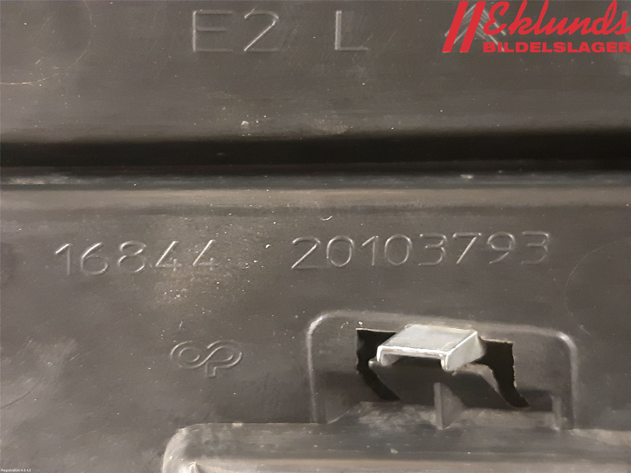 Citroen C3 PICASSO Stötfångarlist Fram