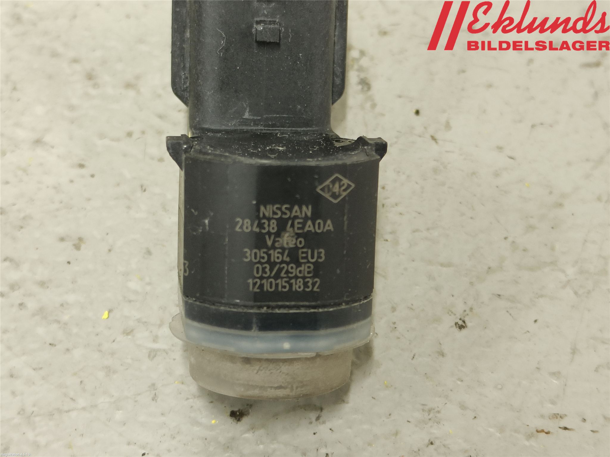 Nissan QASHQAI 14-17 Parkeringshjälp Backsensor