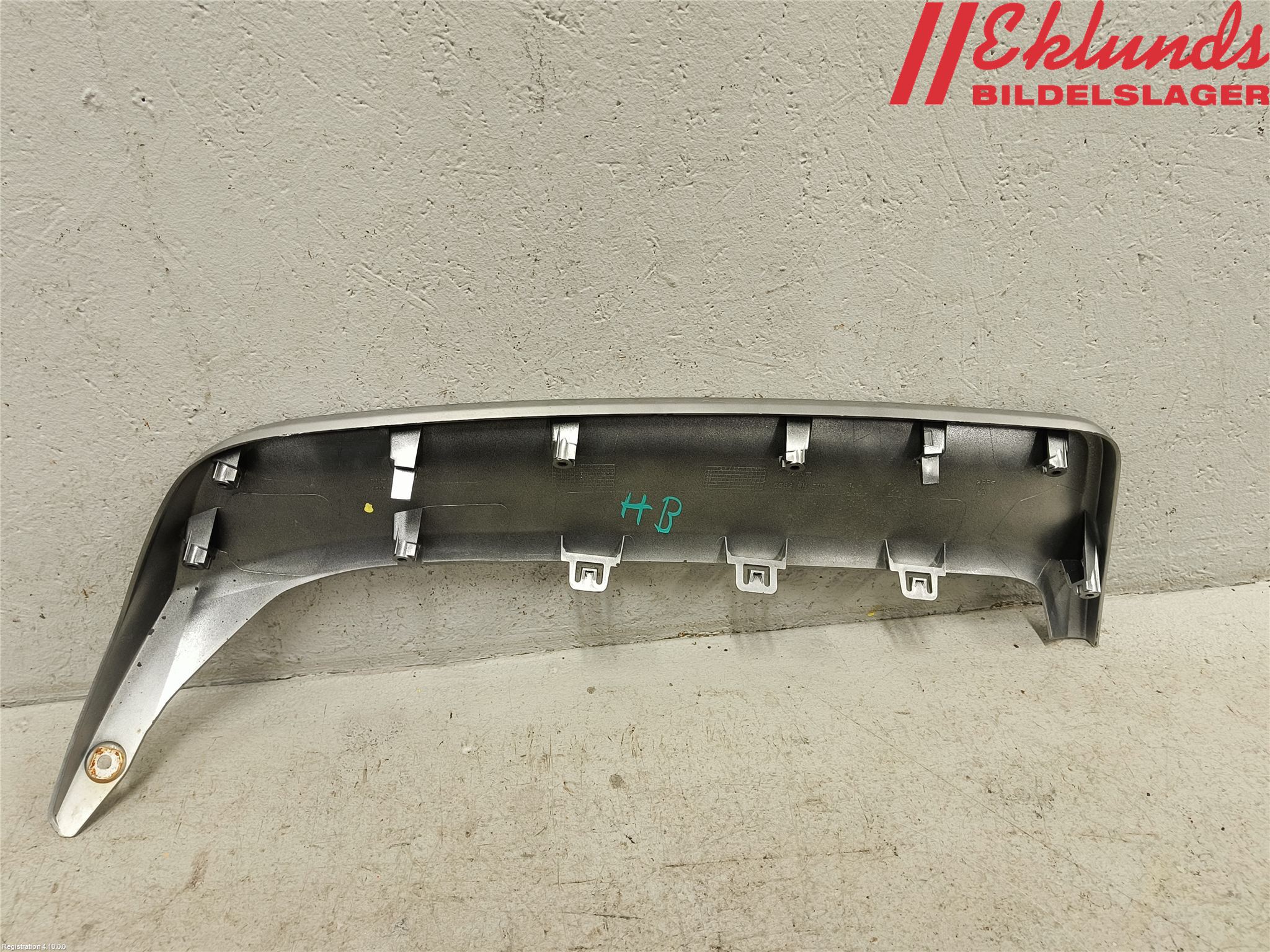 Nissan QASHQAI 17-21 Stötfångardel Bak Hö
