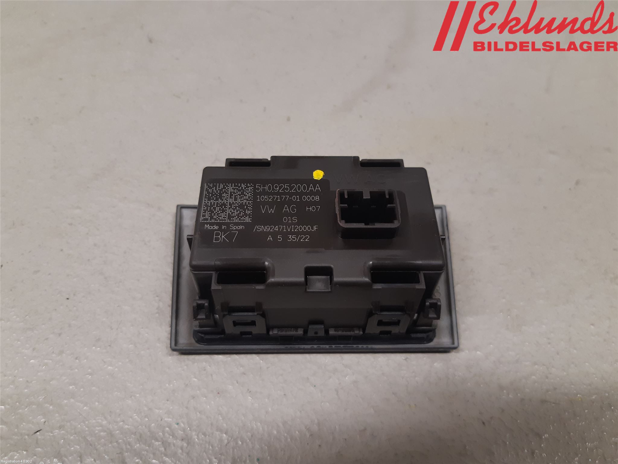 Volkswagen VW CADDY 21- Strömställare Varnings