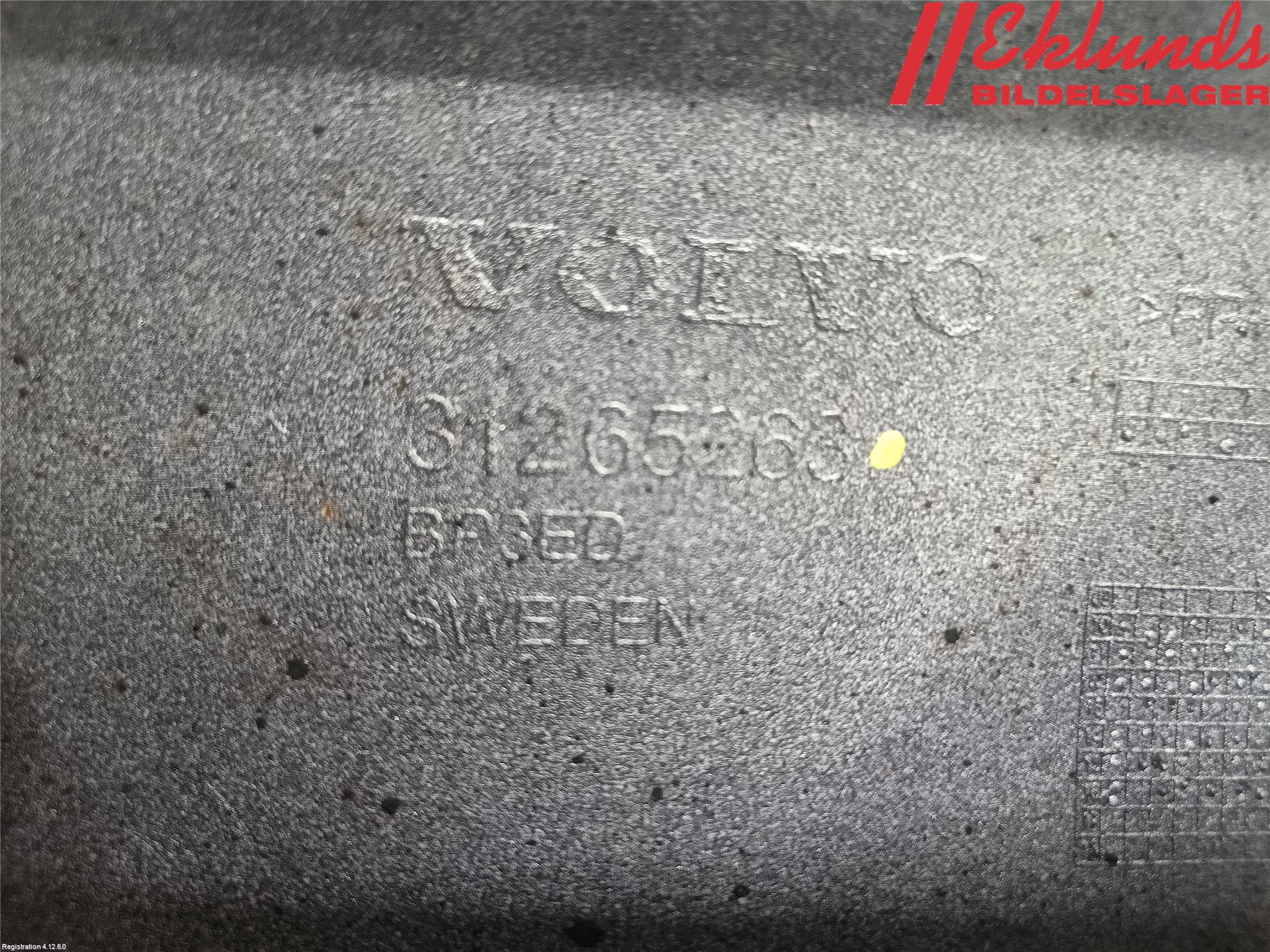 Volvo V60 CROSS COUNTRY 16-18 Stötfångarbeklädnad Bak