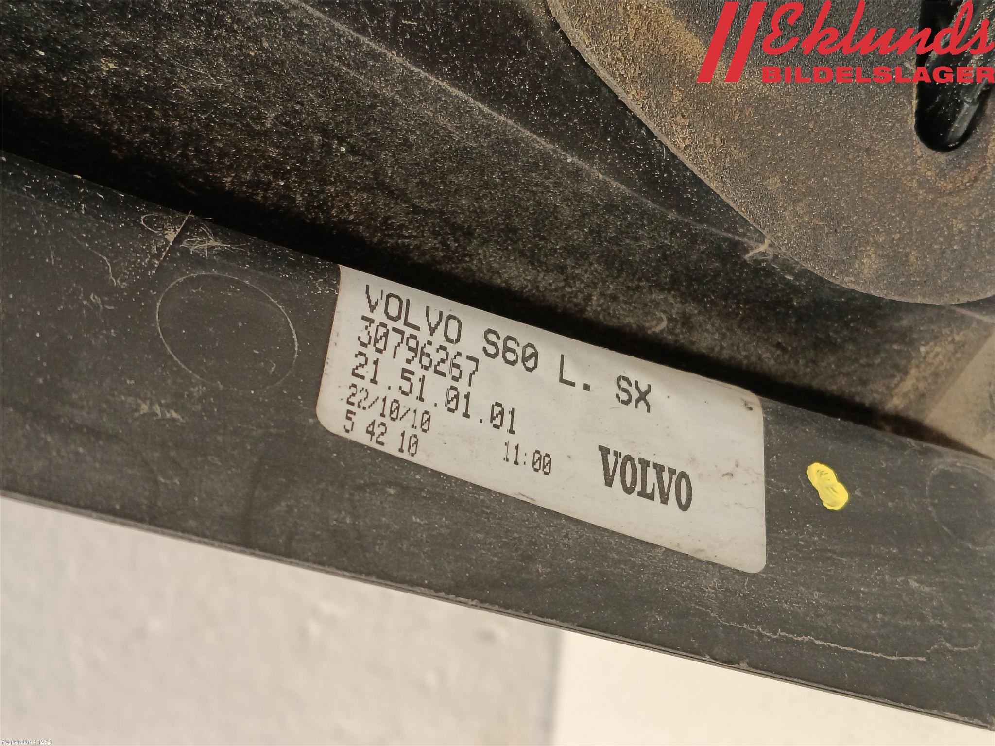 Volvo S60 11-13 Bakljus Vänster