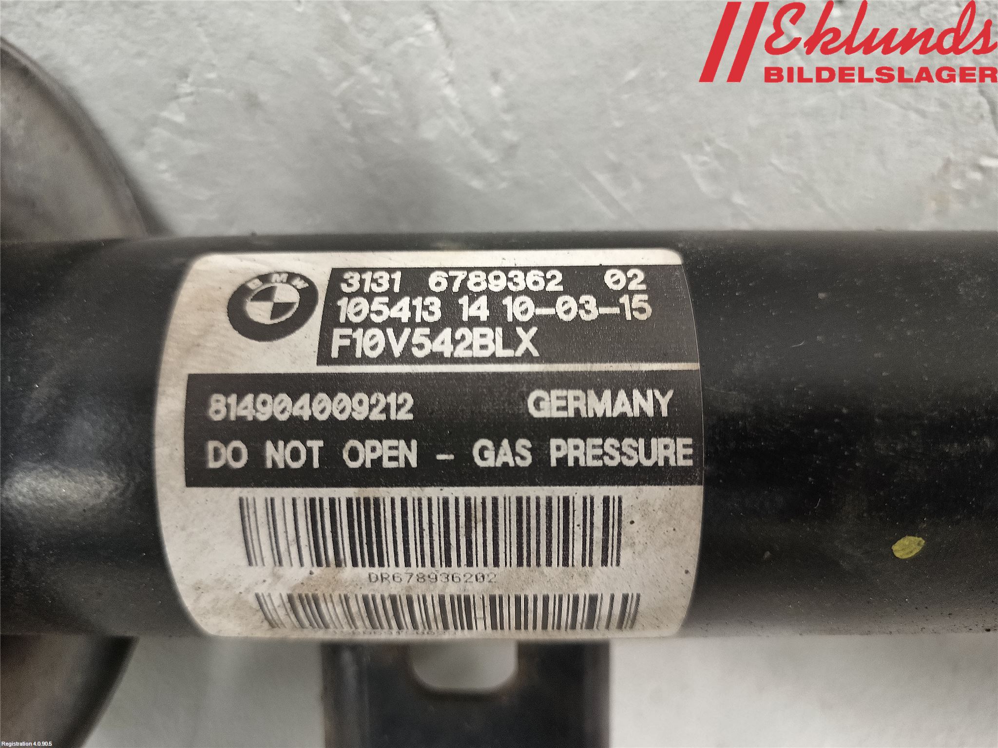 BMW 5 F10/F11/F18 09-17 Fjäderben Fram Höger