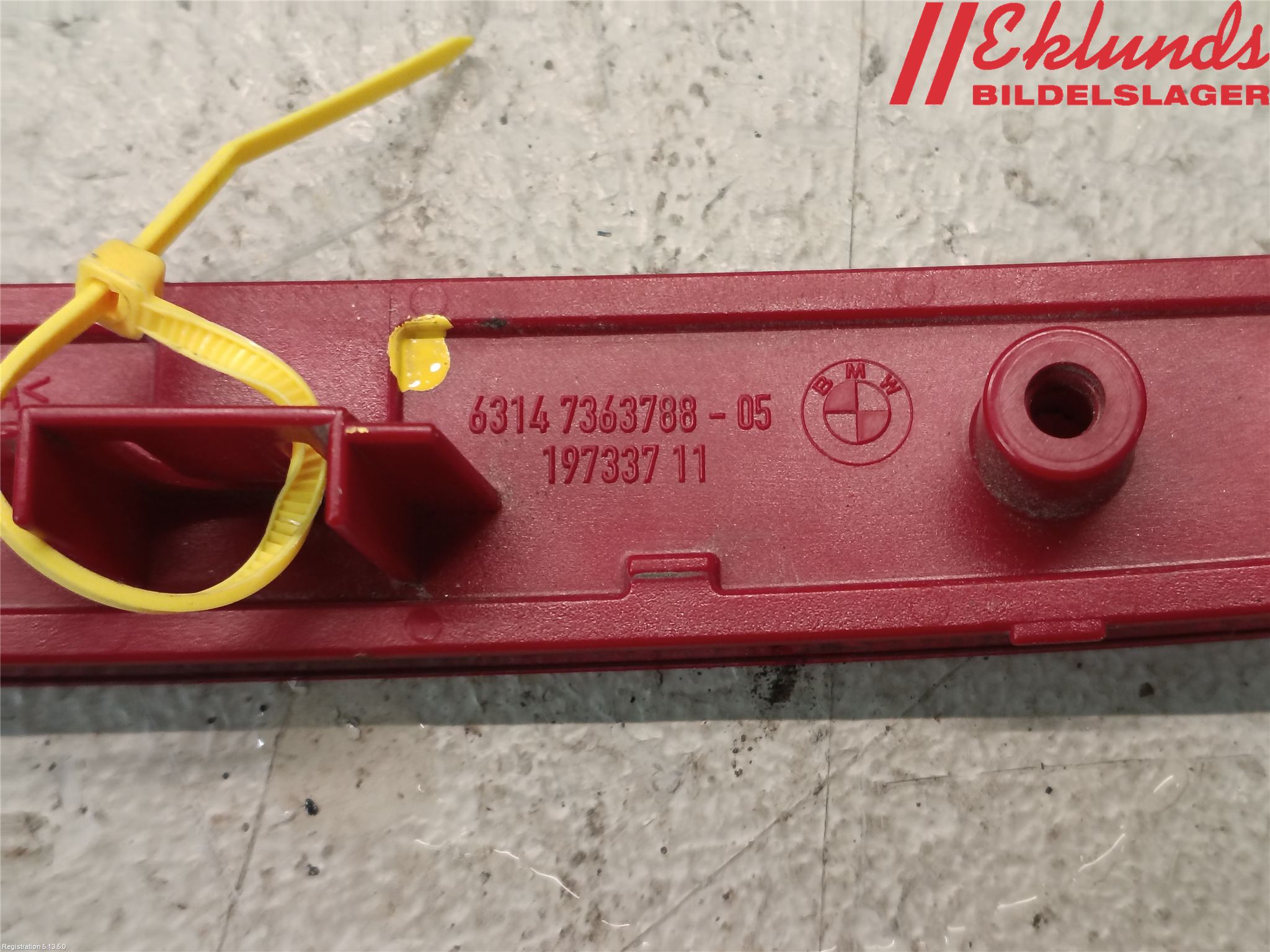 BMW 1 F20/F21 11-19 Dimljus/Reflex Bak