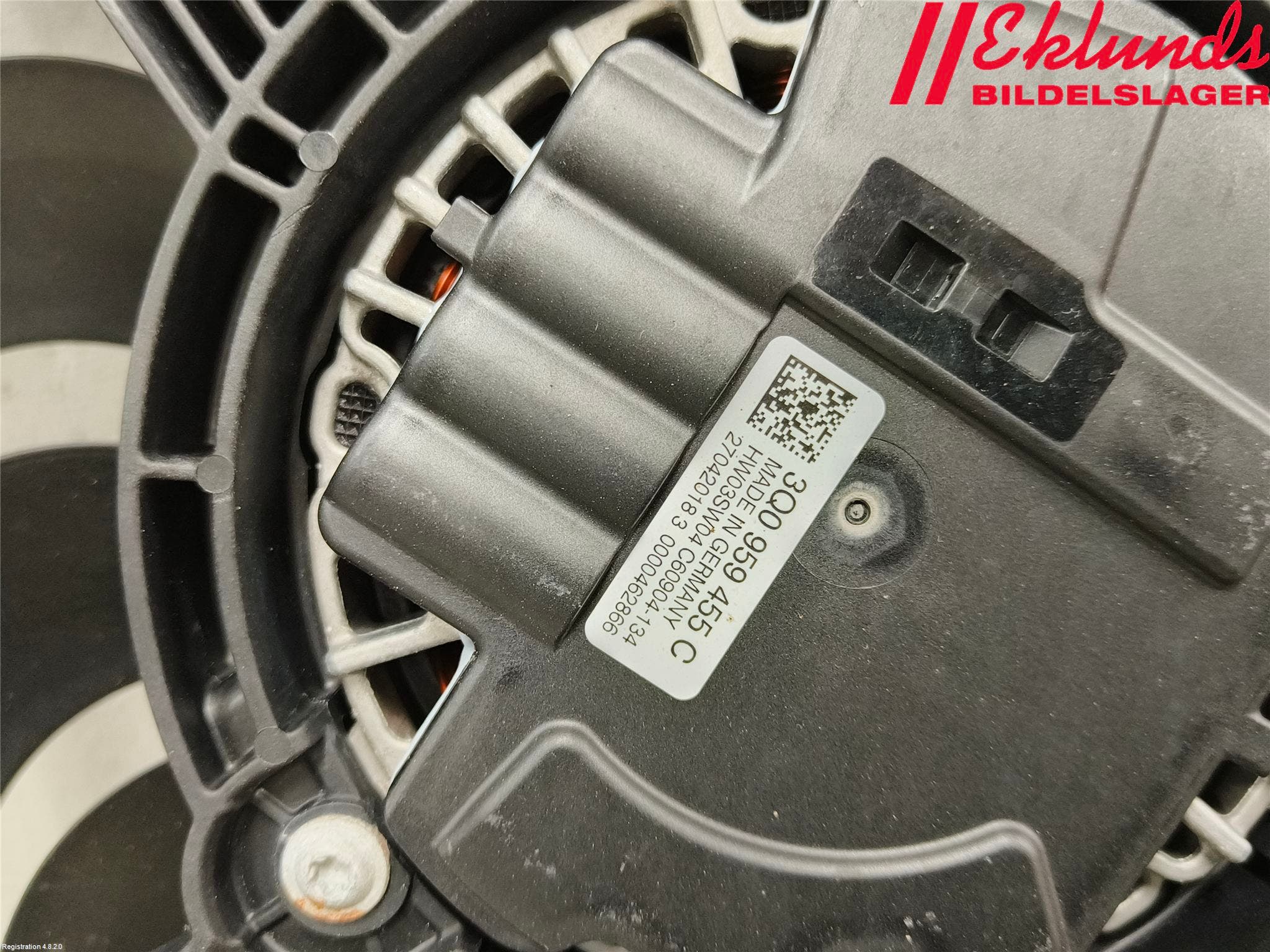 Volkswagen VW PASSAT 15-19 Kylfläkt El