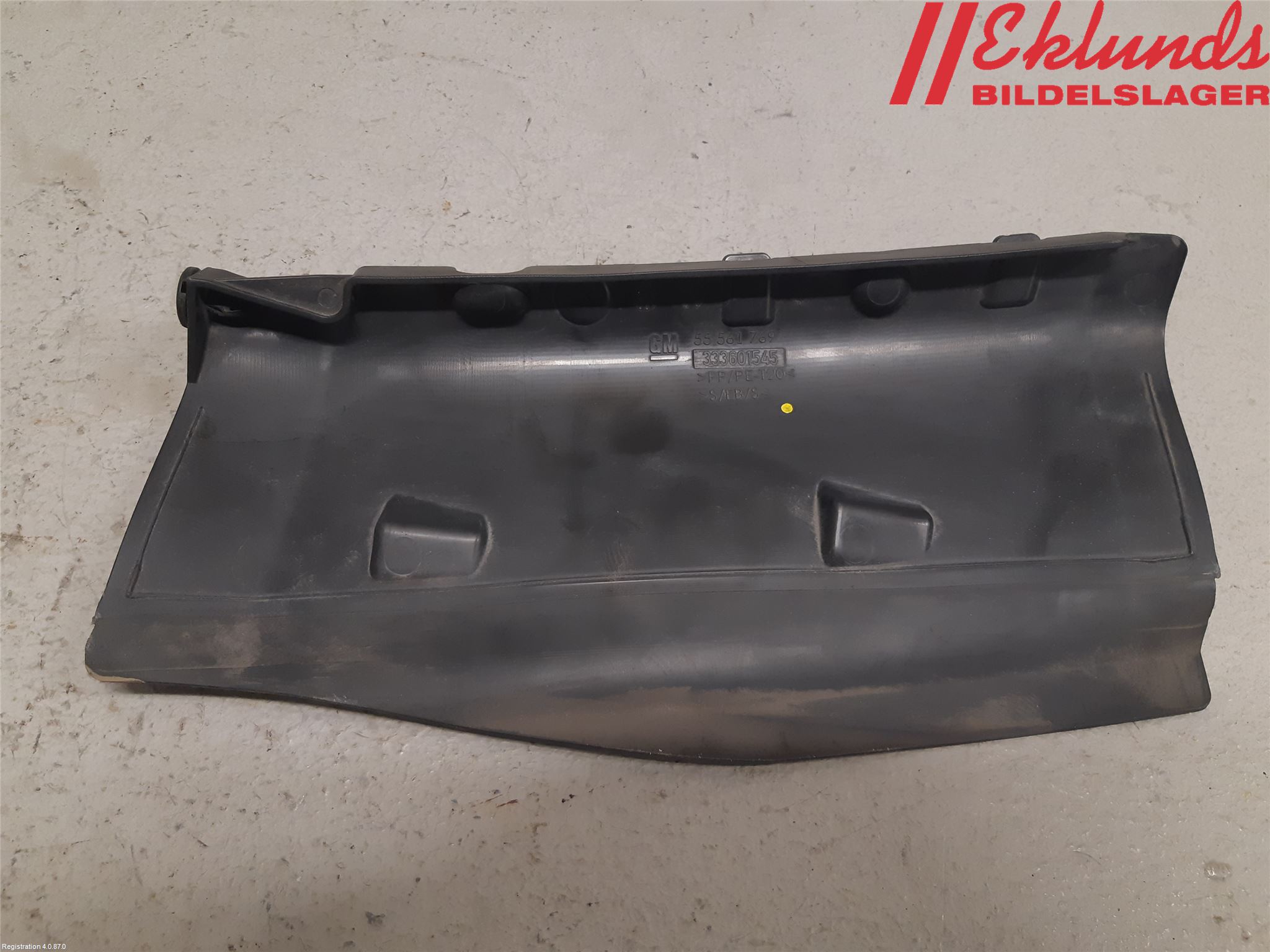 Opel INSIGNIA 09-16 Deflektor Plåt-Plast Kylning
