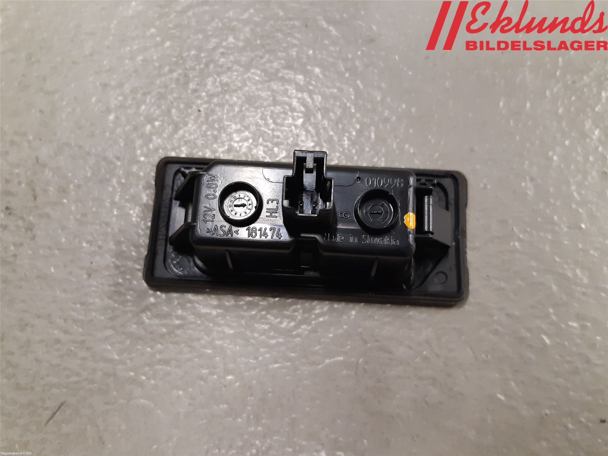 Audi A6 ALLROAD 12-18 Skylt Belysning