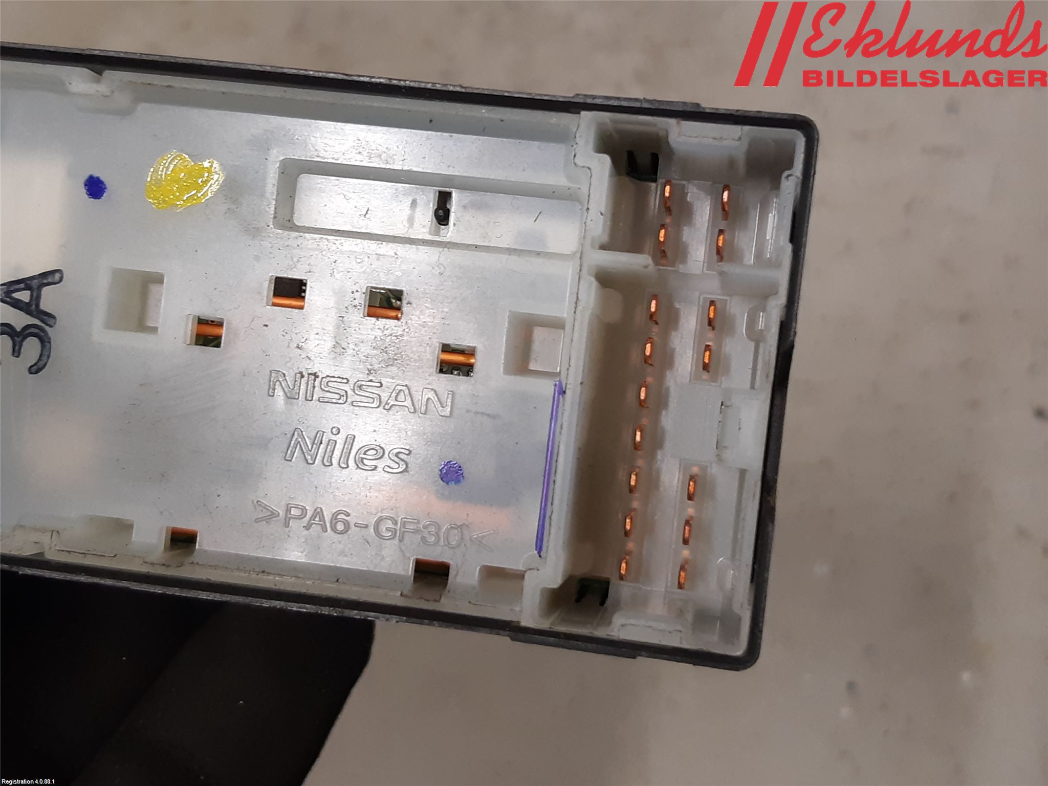 Nissan E-NV200/EVALIA Strömställare Elhiss