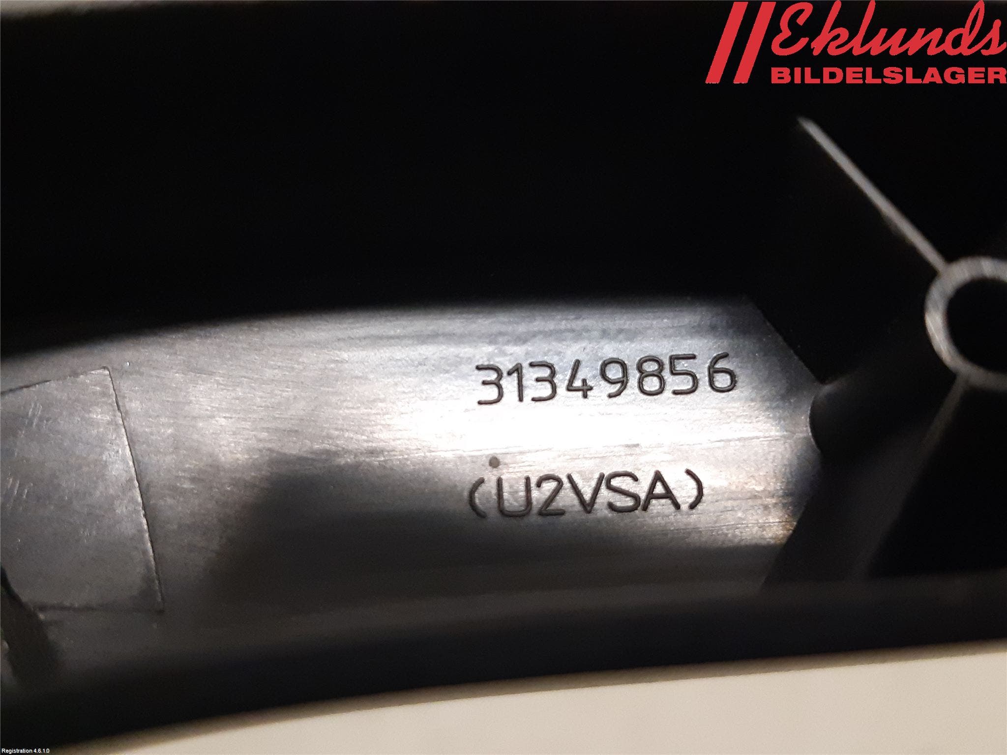 Volvo XC90/RECHARGE 16- Torkararm-Bakruta