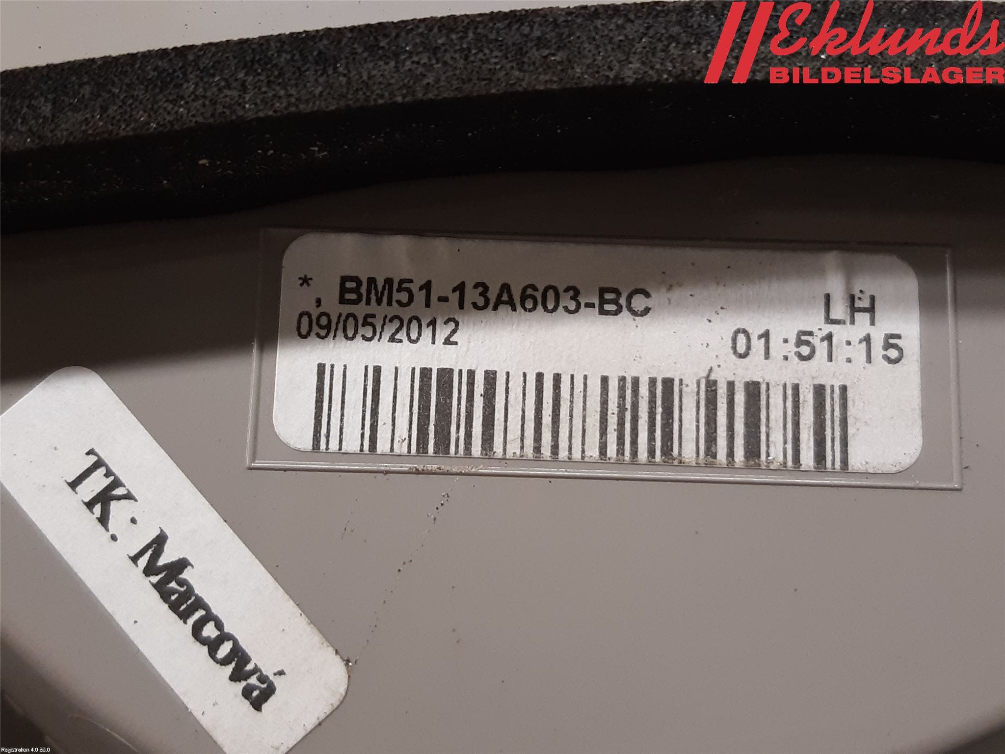 Ford FOCUS 11-14 Bakljus Lucka Vä