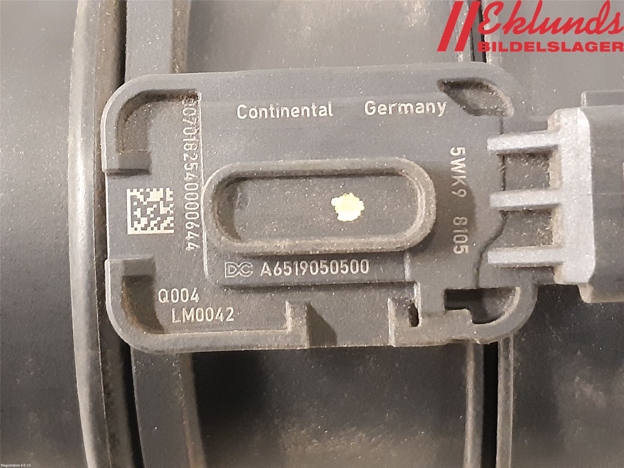 Mercedes-Benz MB SPRINTER (W907/W910) 19- Injluftmassamätare