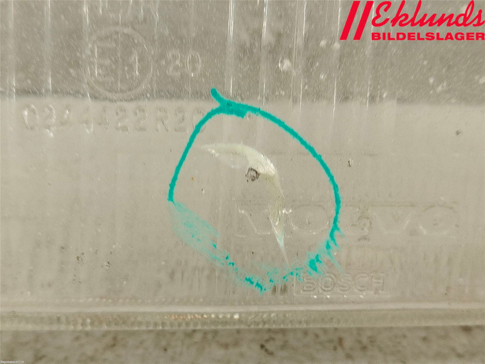 Volvo 740 88-92 Strålkastarglas Vä