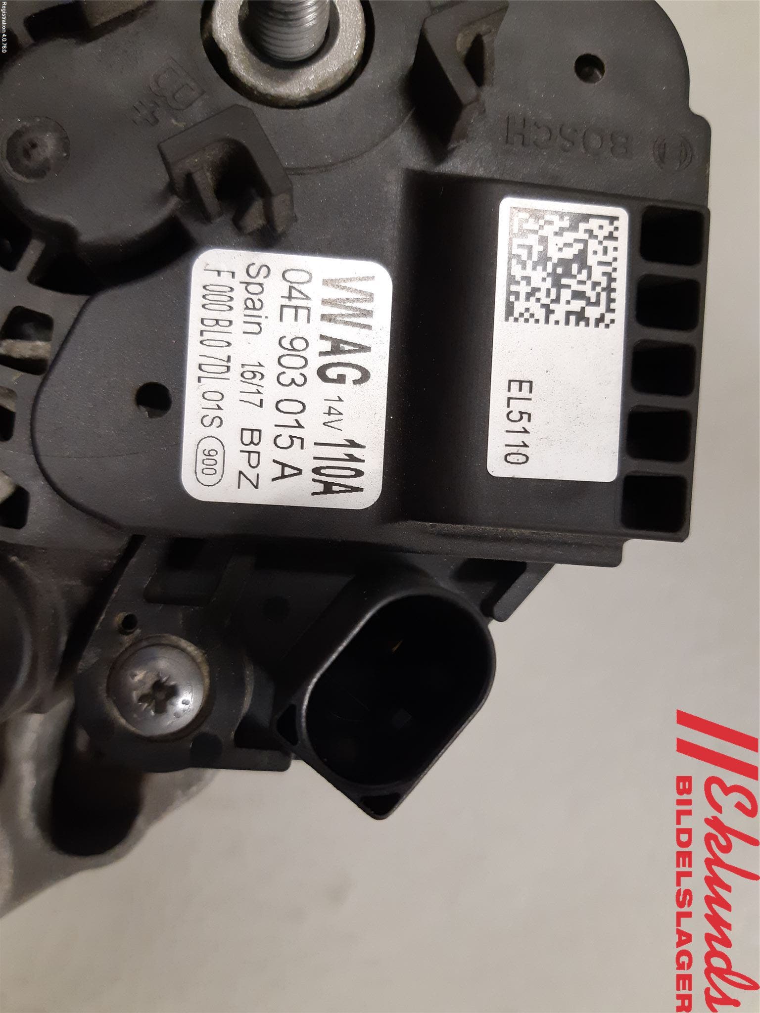 Volkswagen VW POLO 10-17 Generator