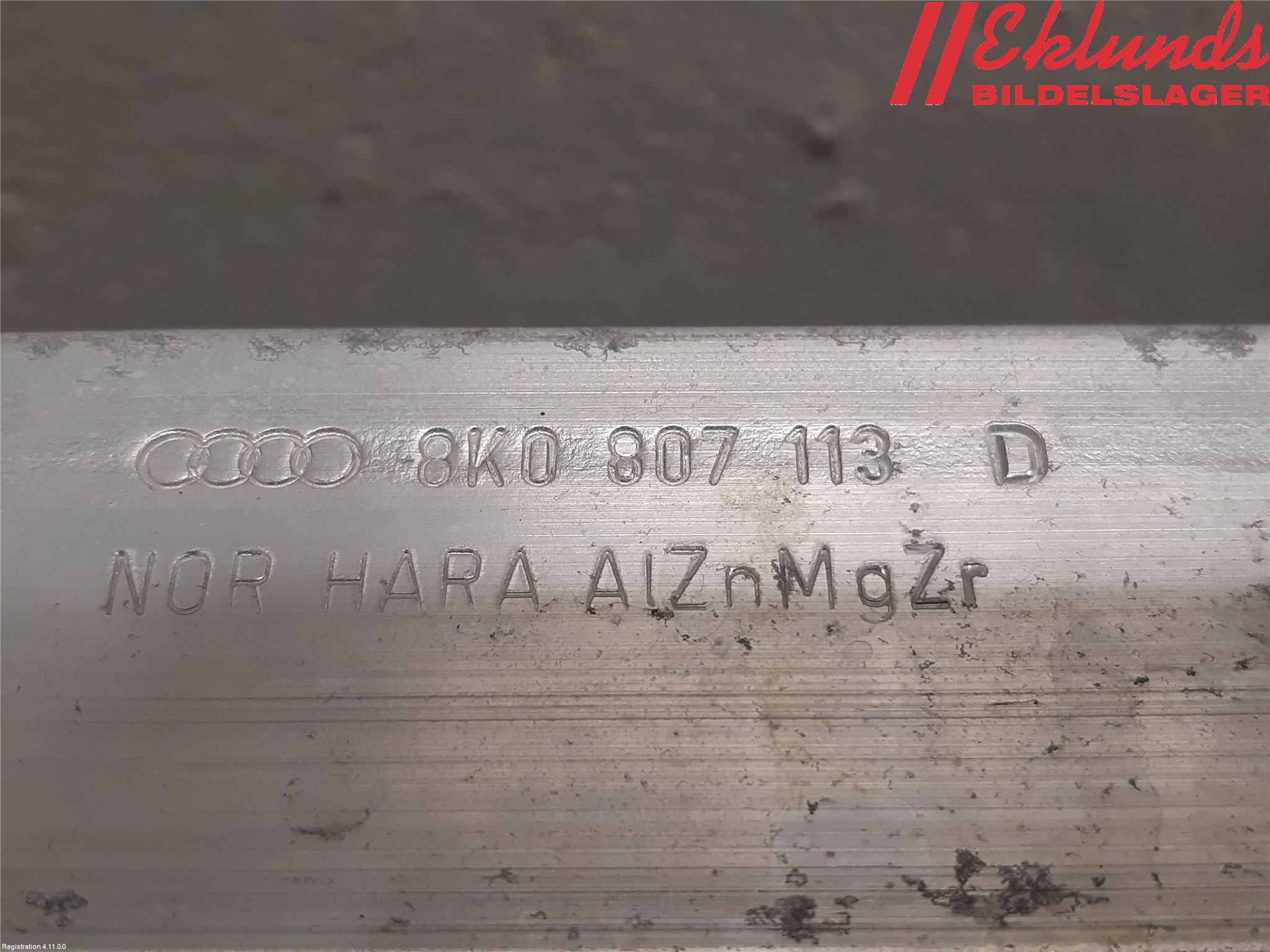 Audi A5 07-16 Stötfångarbalk Fram