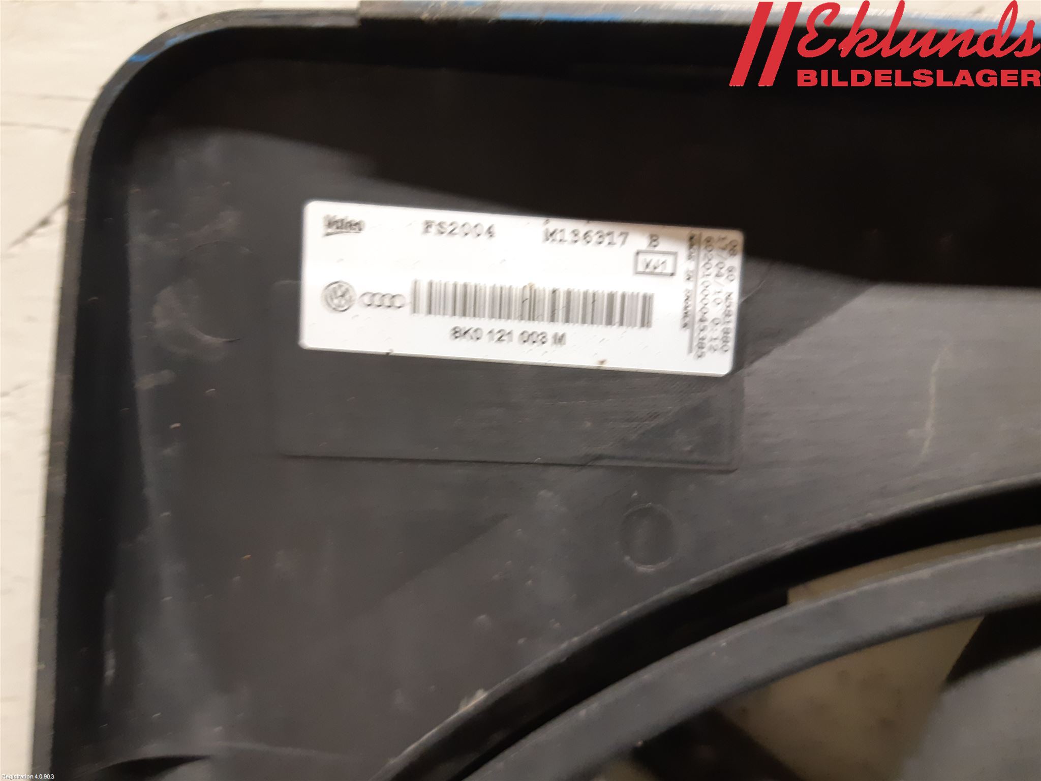 Audi A5 07-16 Kylfläkt El