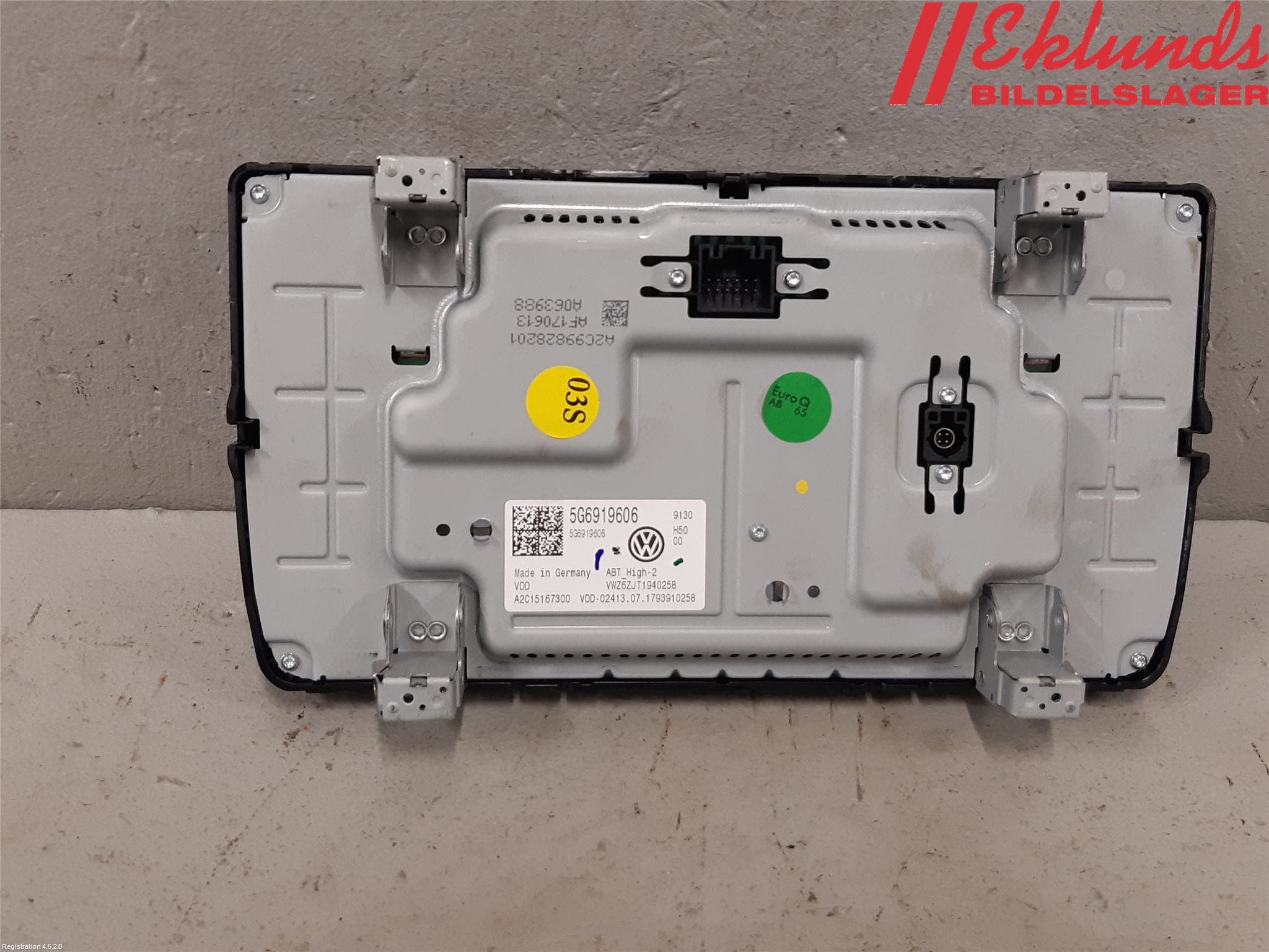 Volkswagen VW ARTEON 17- Cd Radio - Multimediapanel