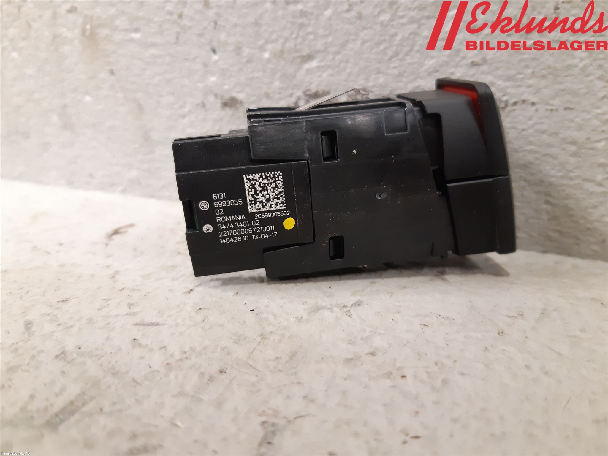 BMW X3 G01 18- Strömställare Varnings