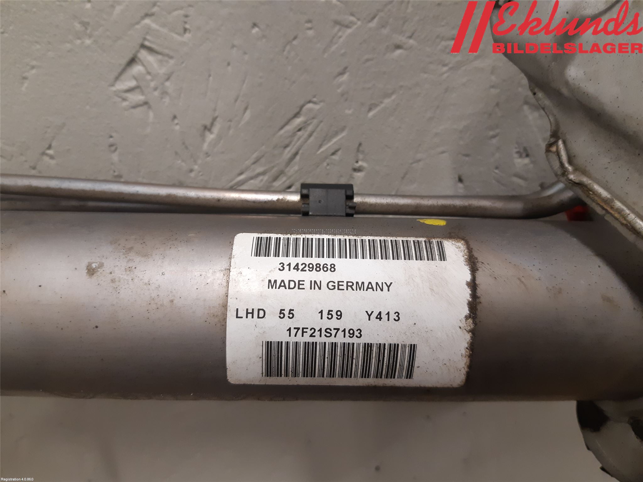 Volvo XC60 14-17 Styrväxel Servo -Snäcka