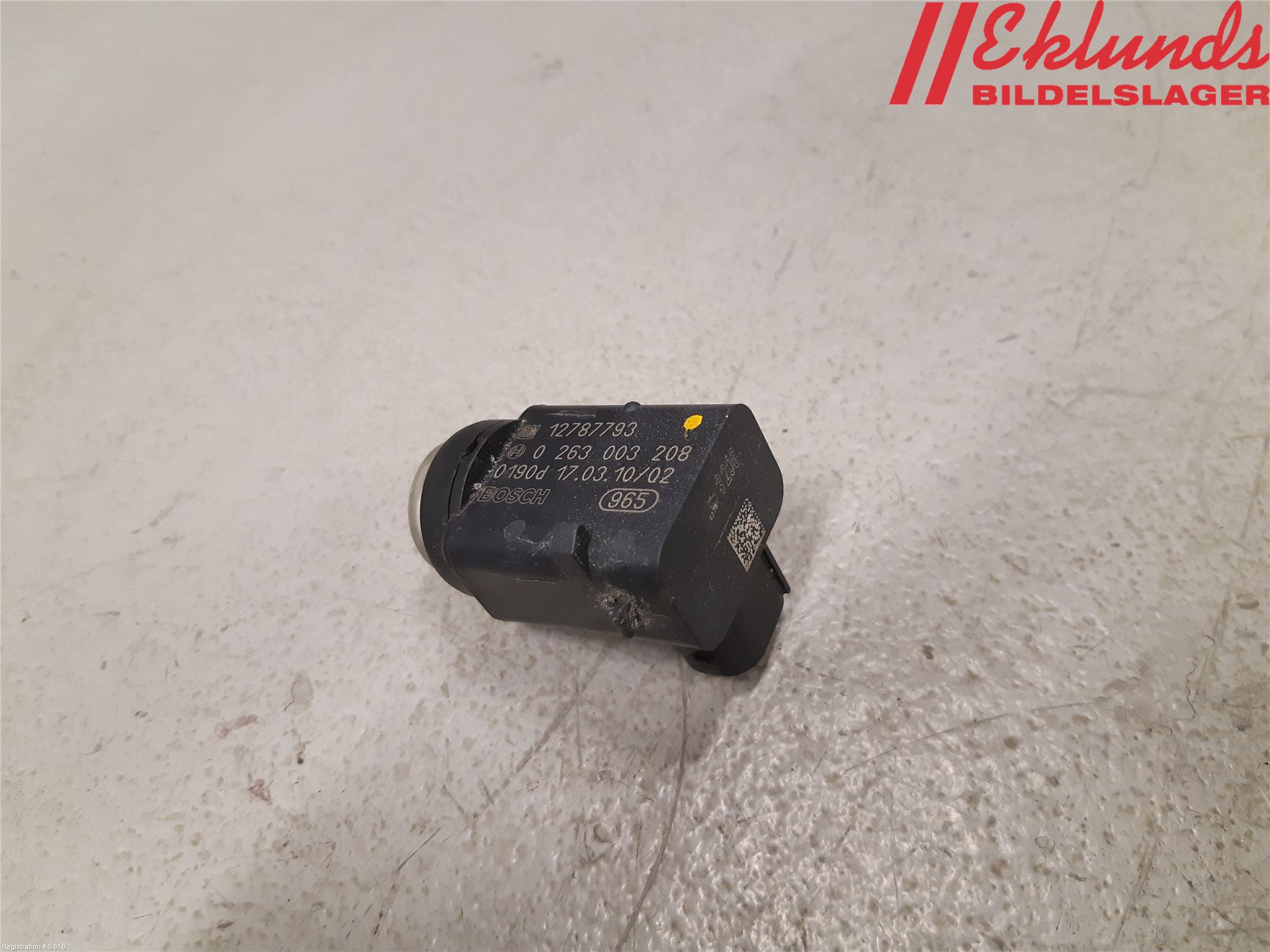 Saab 9-3 VER2/VER3 08-15 Parkeringshjälp Backsensor