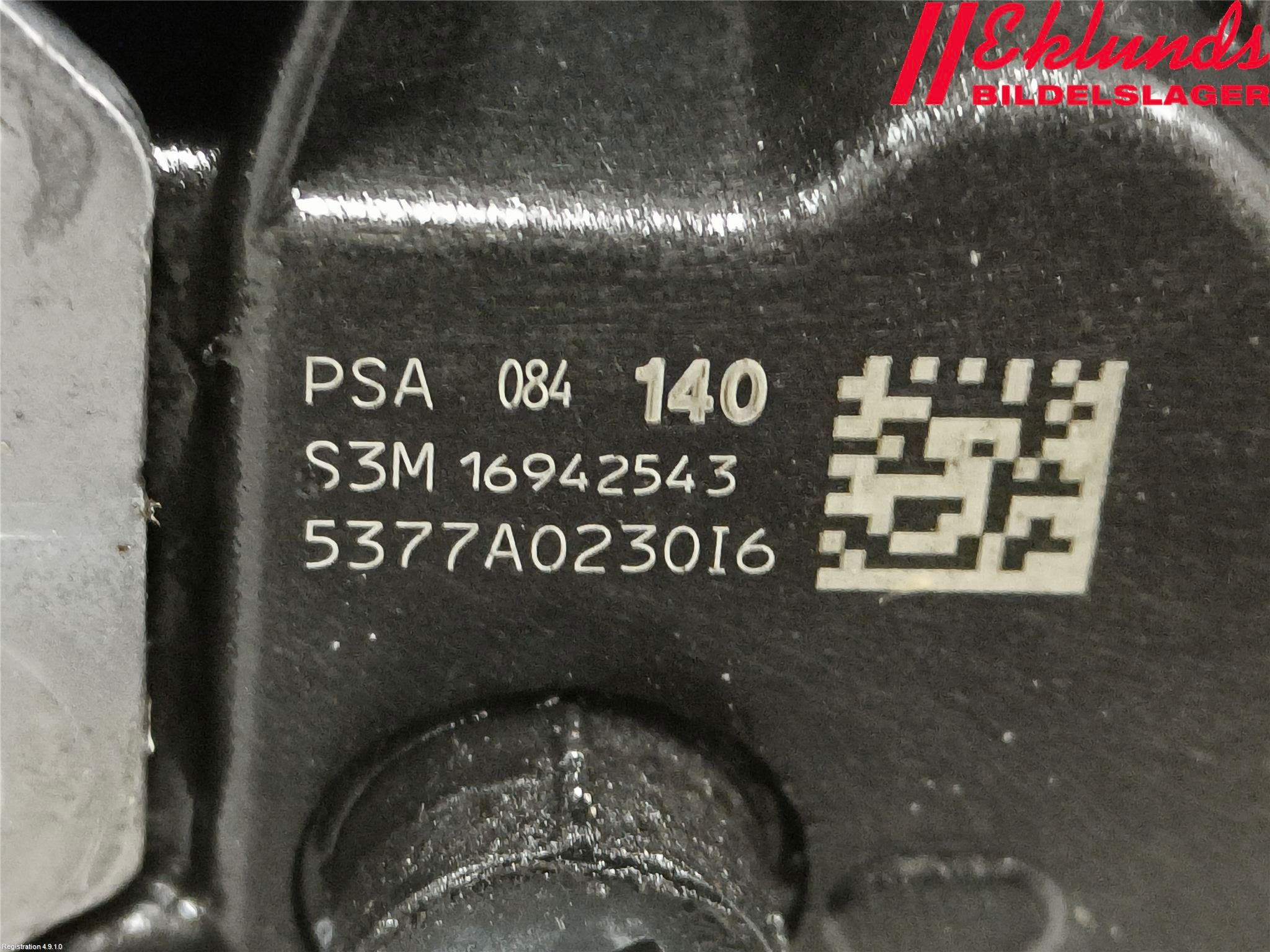 Citroen JUMPY/E-JUMPY 16- Låskista-Dörrlås