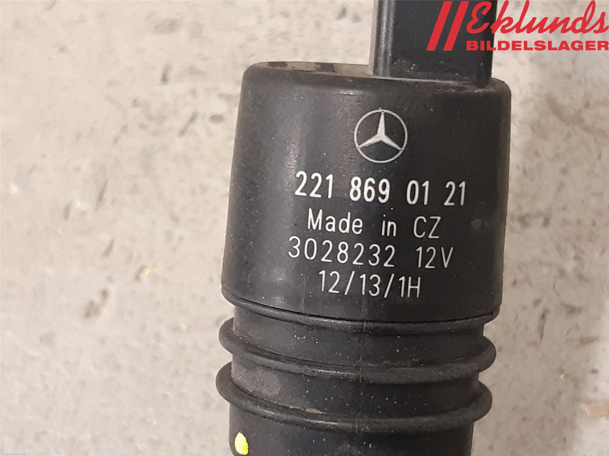 Mercedes-Benz MB E-KLASS (W212) 09-16 Spolarpump Vindruta