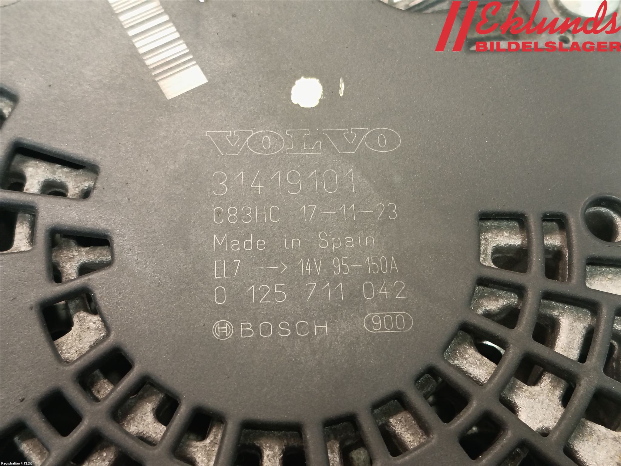 Volvo V40 12-19 Generator