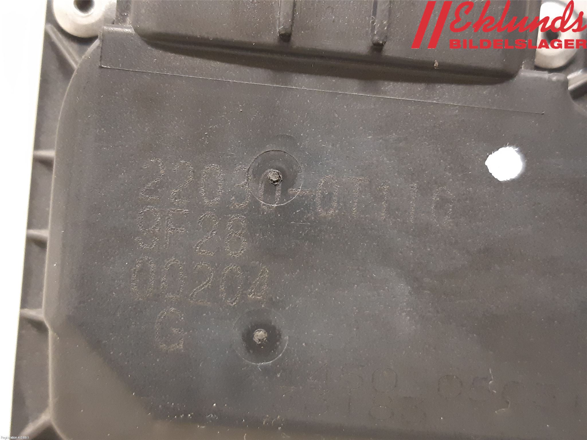 Toyota COROLLA 19- Injspjällhus