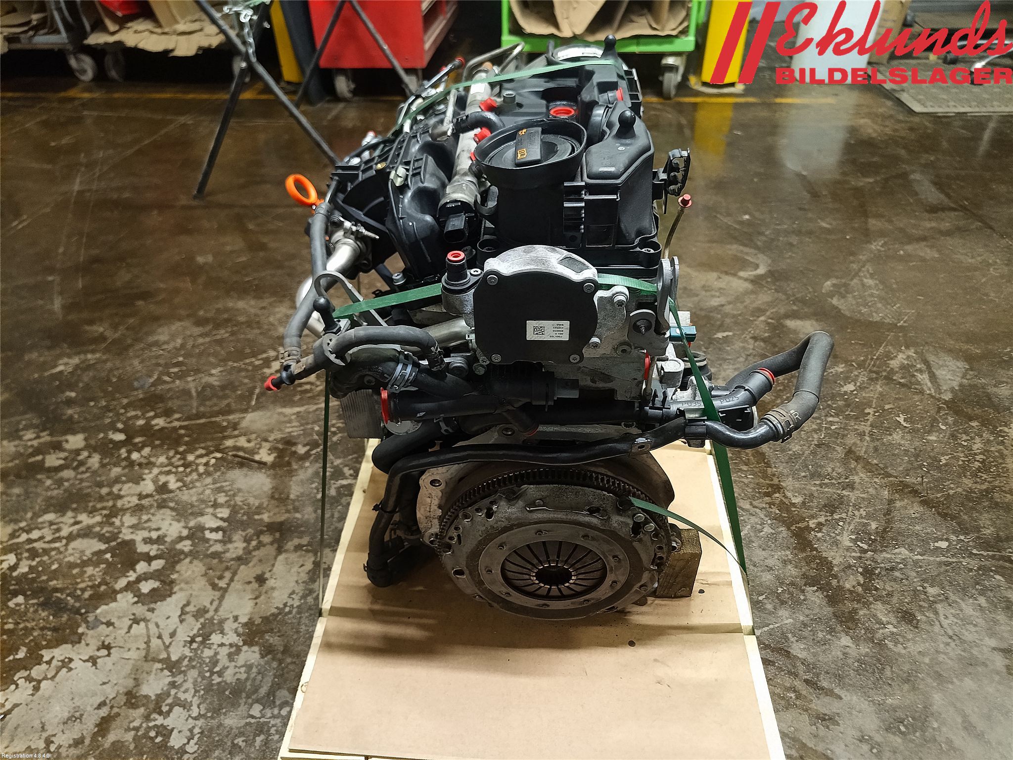 Volkswagen VW GOLF VI 09-13 Motor Diesel