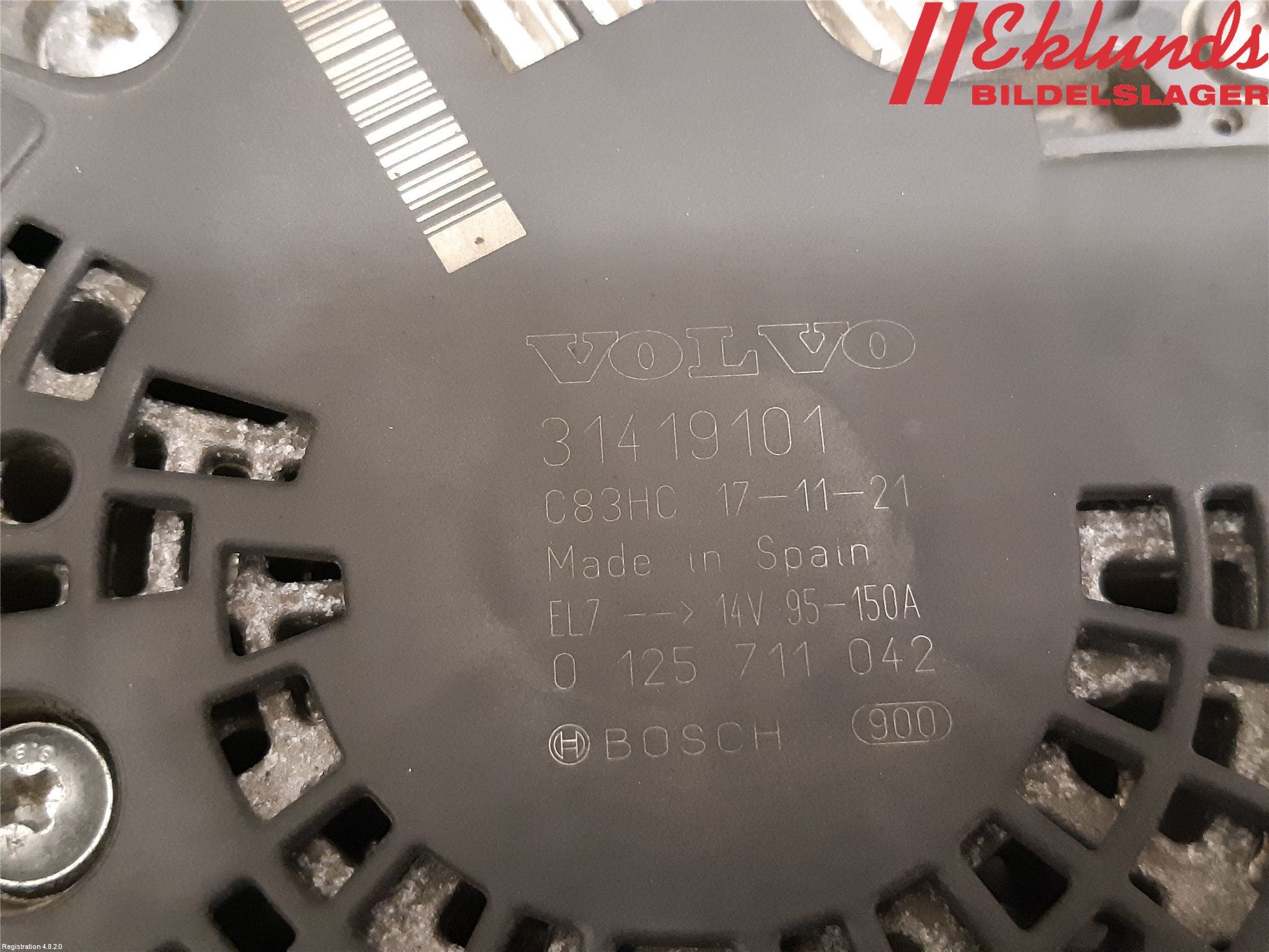 Volvo V40 12-19 Generator