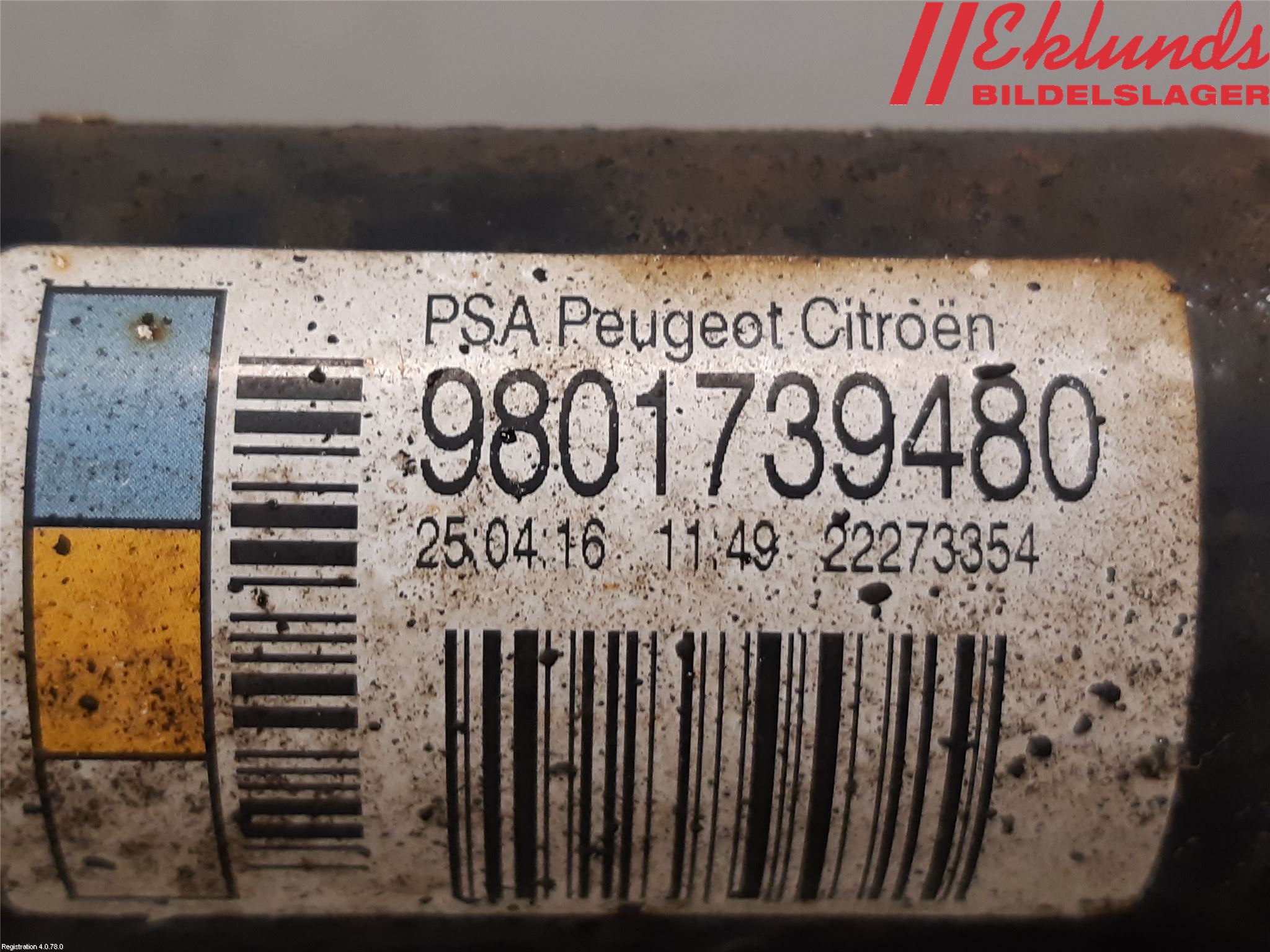 Citroen C3 10-17 Stötdämpare Bak