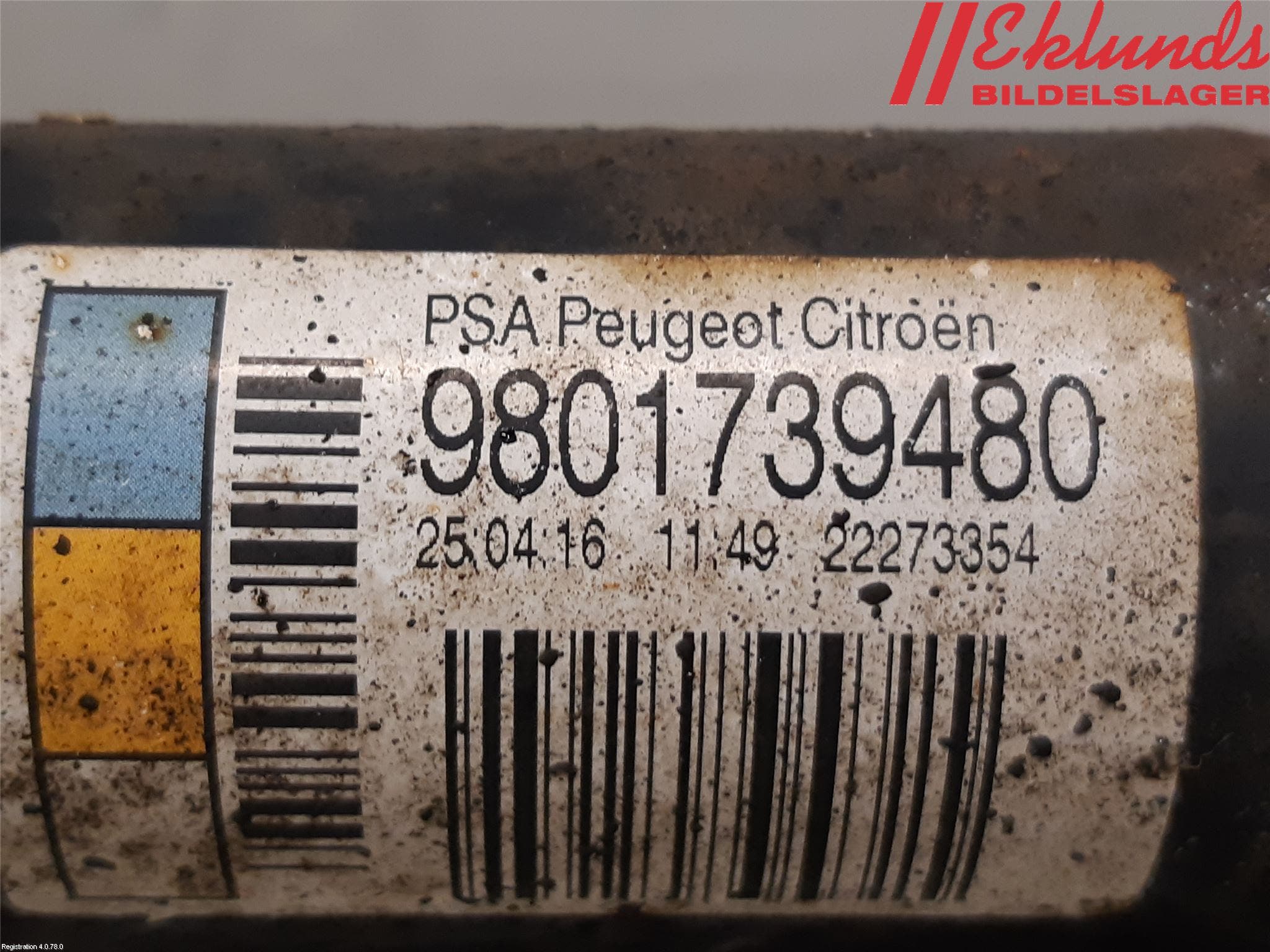 Citroen C3 10-17 Stötdämpare Bak