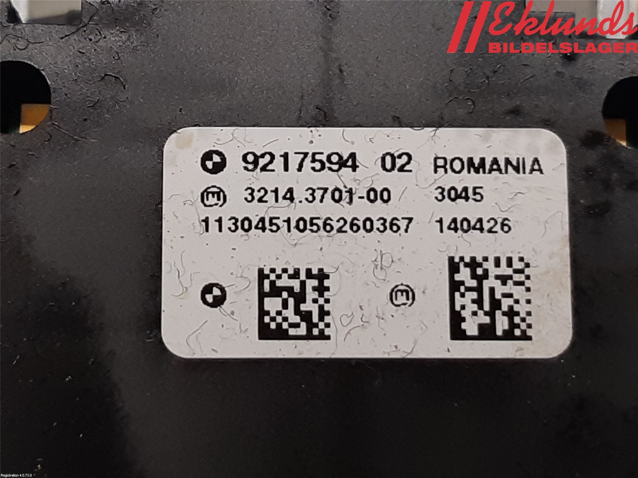 BMW 5 F10/F11/F18 09-17 Strömställare Parkeringsbroms