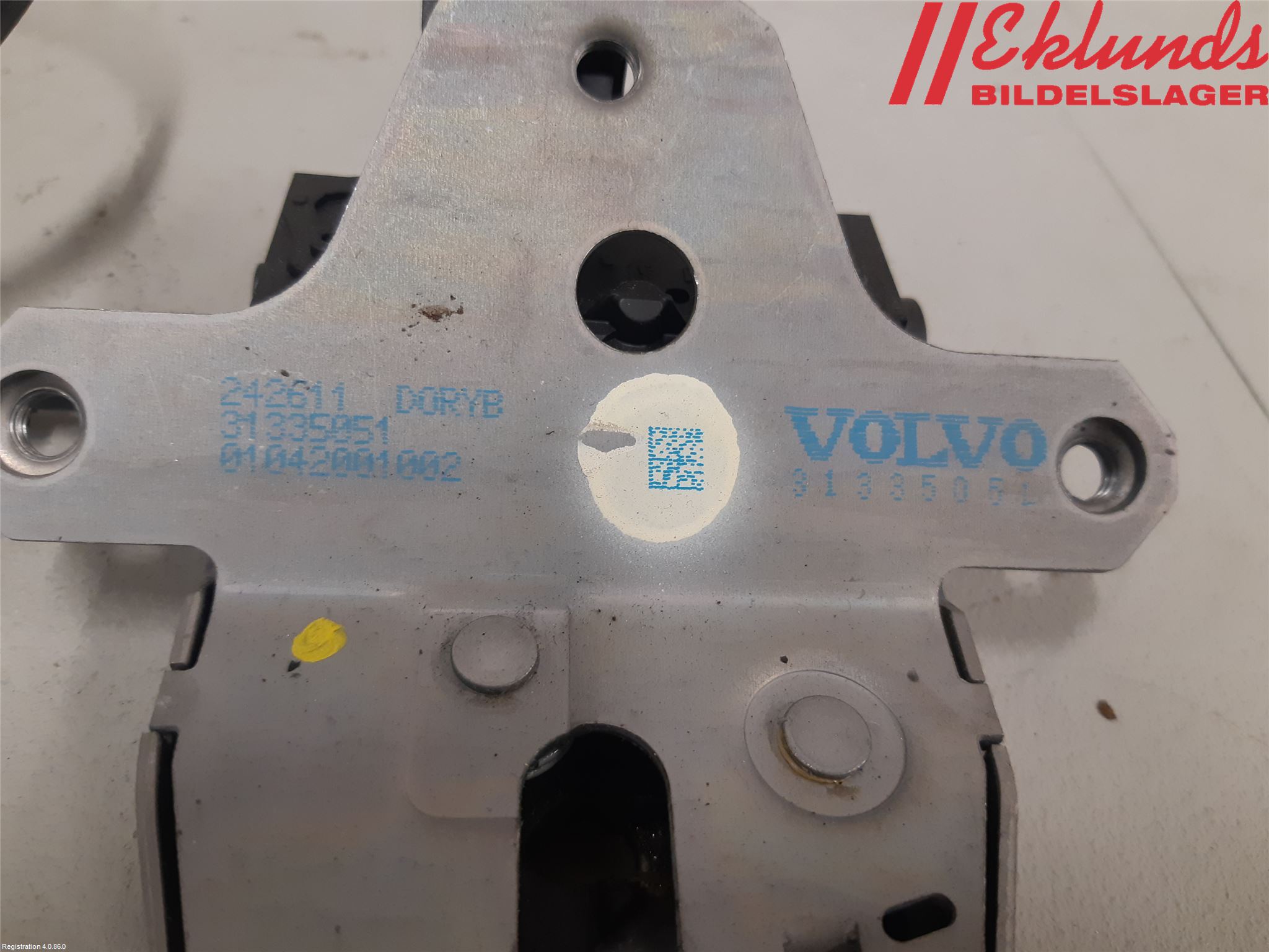 Volvo S60 11-13 Låskista Baklucka