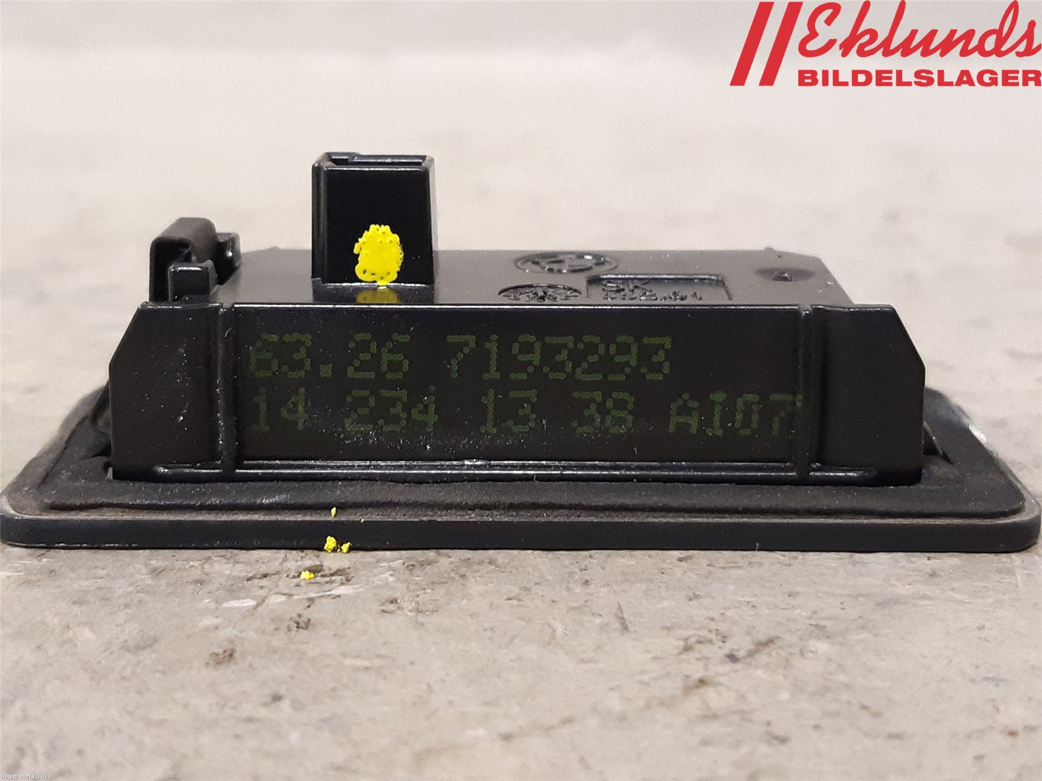 BMW X6 F16 14-19 Skylt Belysning