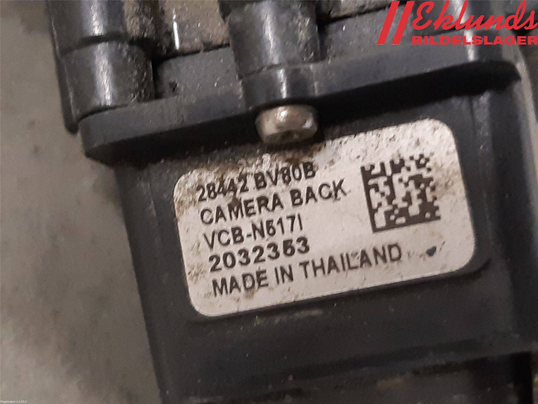 Nissan JUKE 14-19 Parkeringshjälp Kamera
