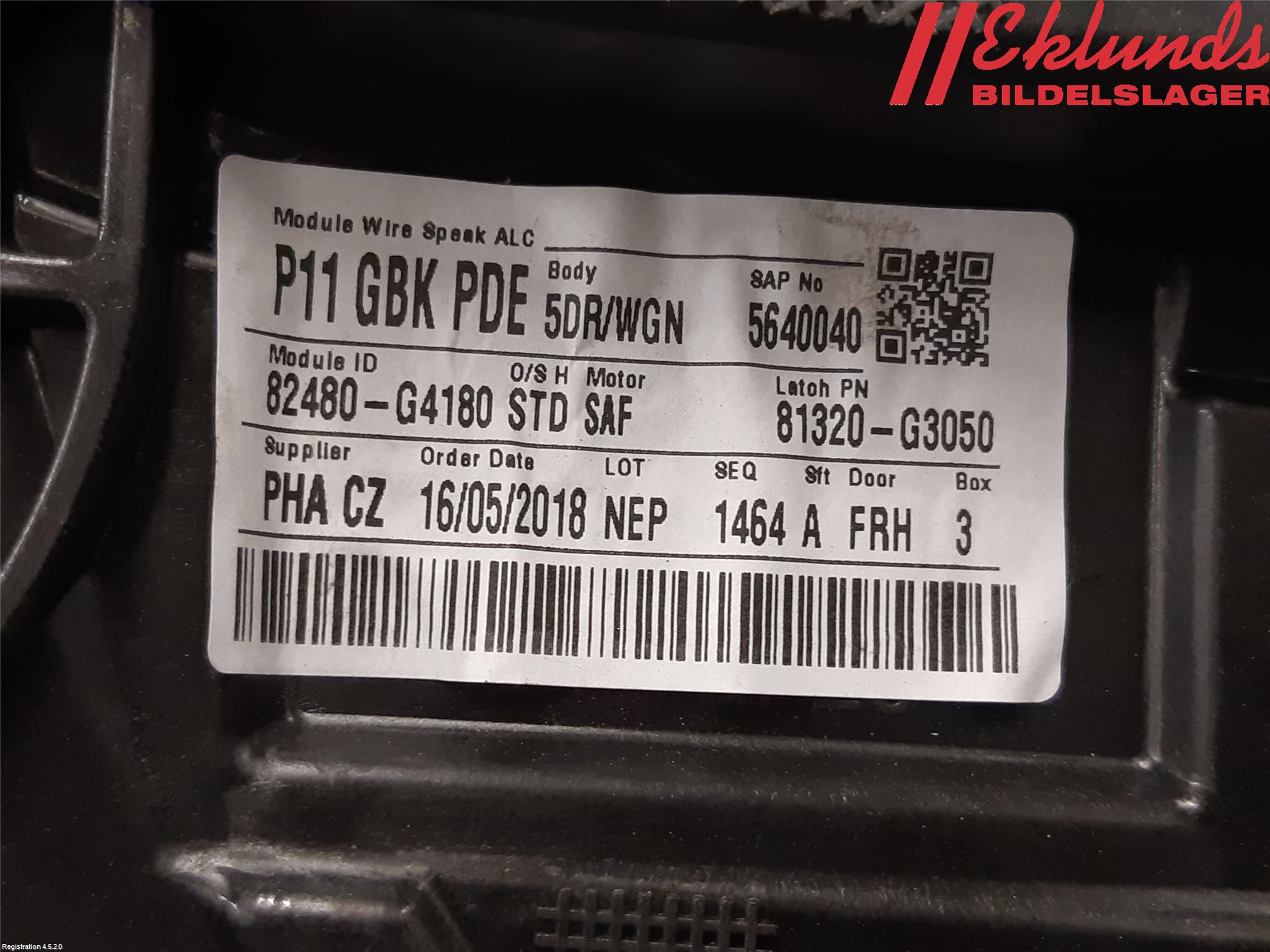 Hyundai i30 PD 17- Fönsterhiss El Kompl