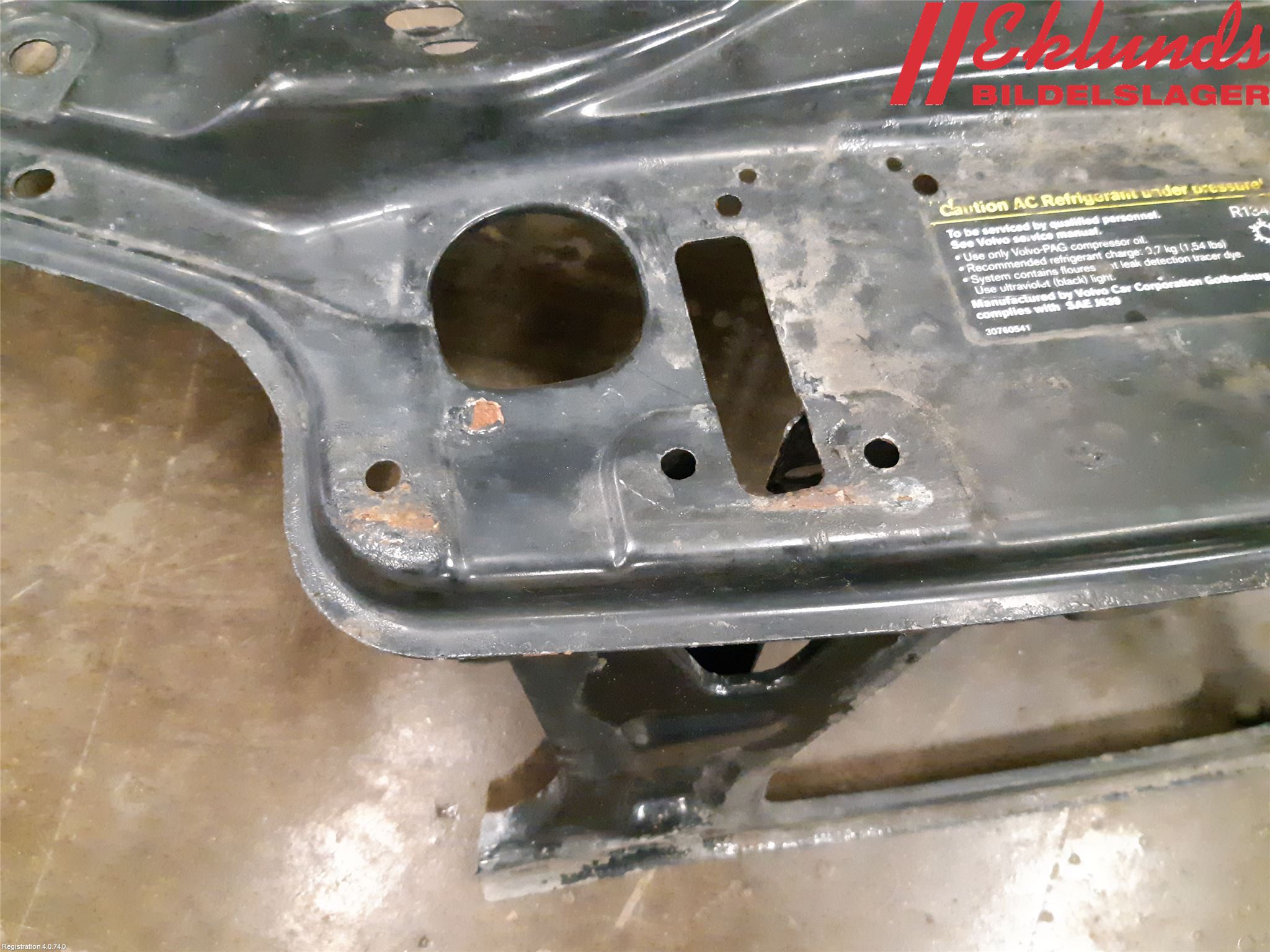 Volvo S60 05-10 Frontplåt