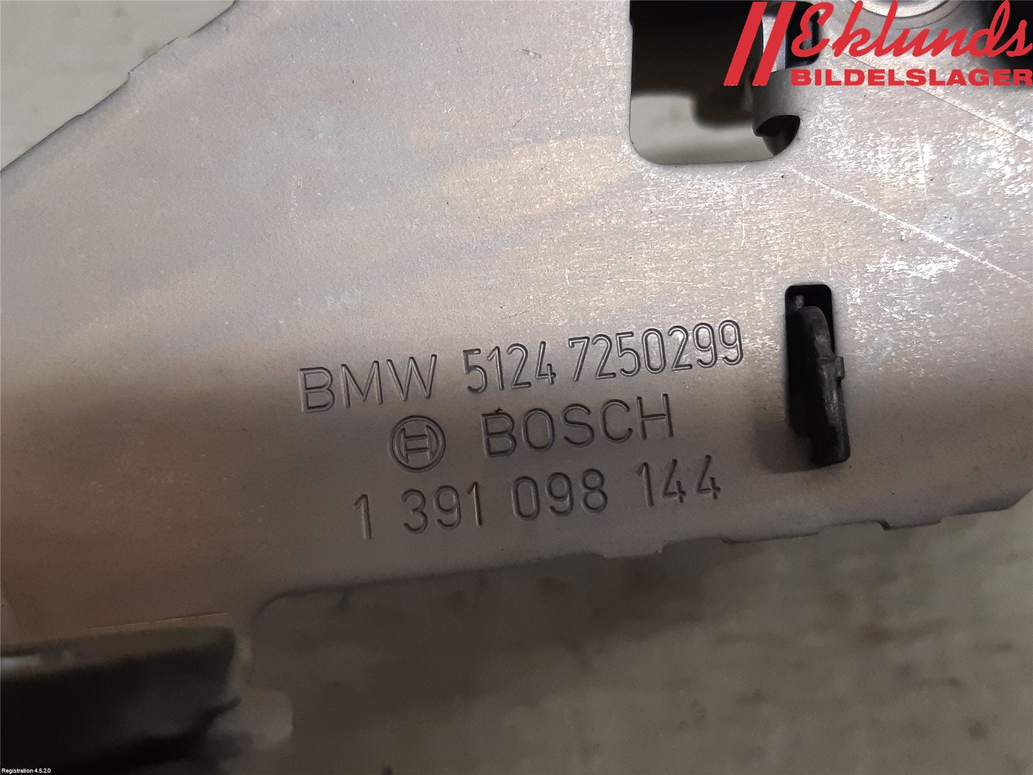 BMW 5 F10/F11/F18 09-17 Låskista Baklucka