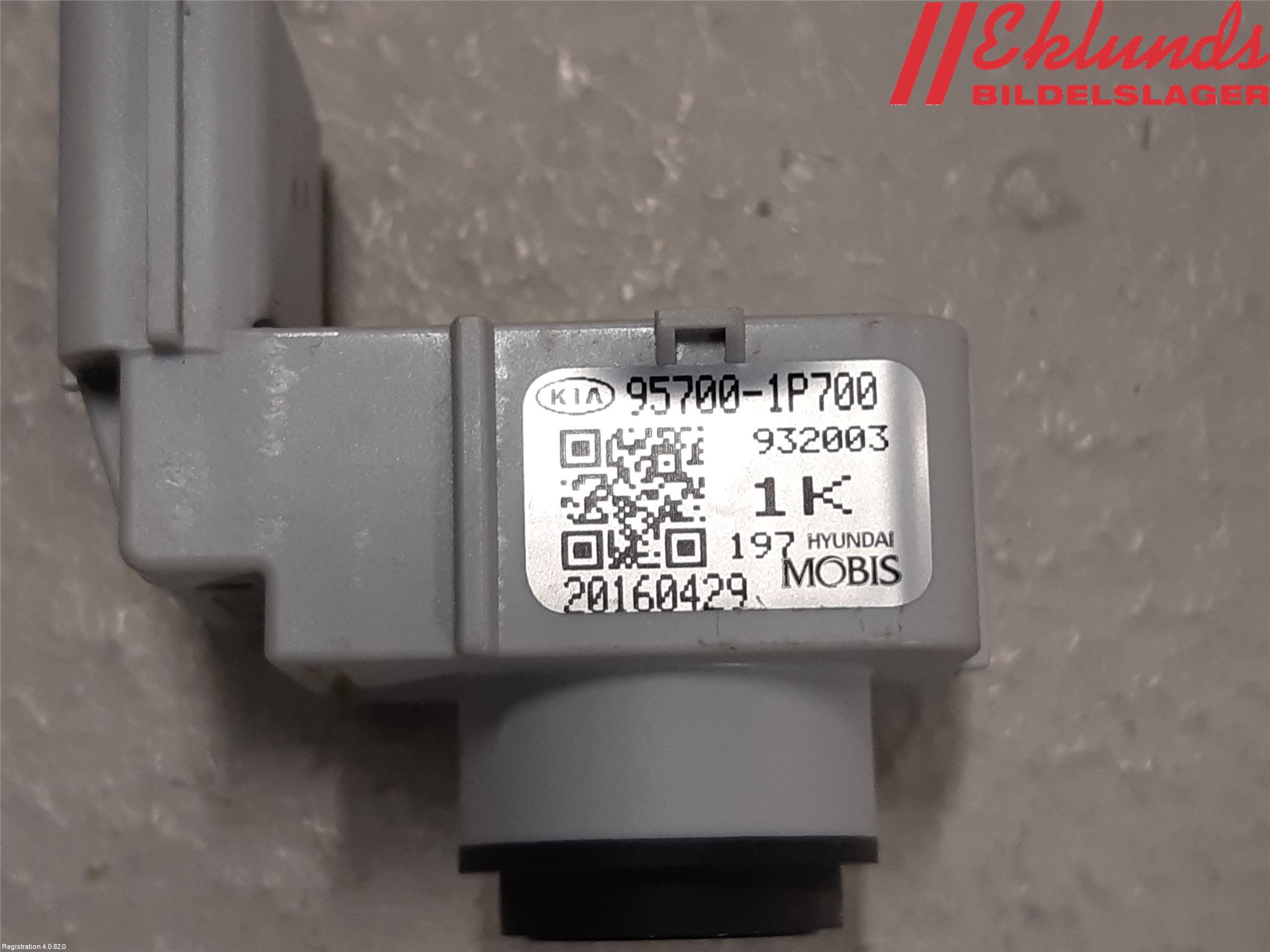 Kia VENGA 10-19 Parkeringshjälp Backsensor