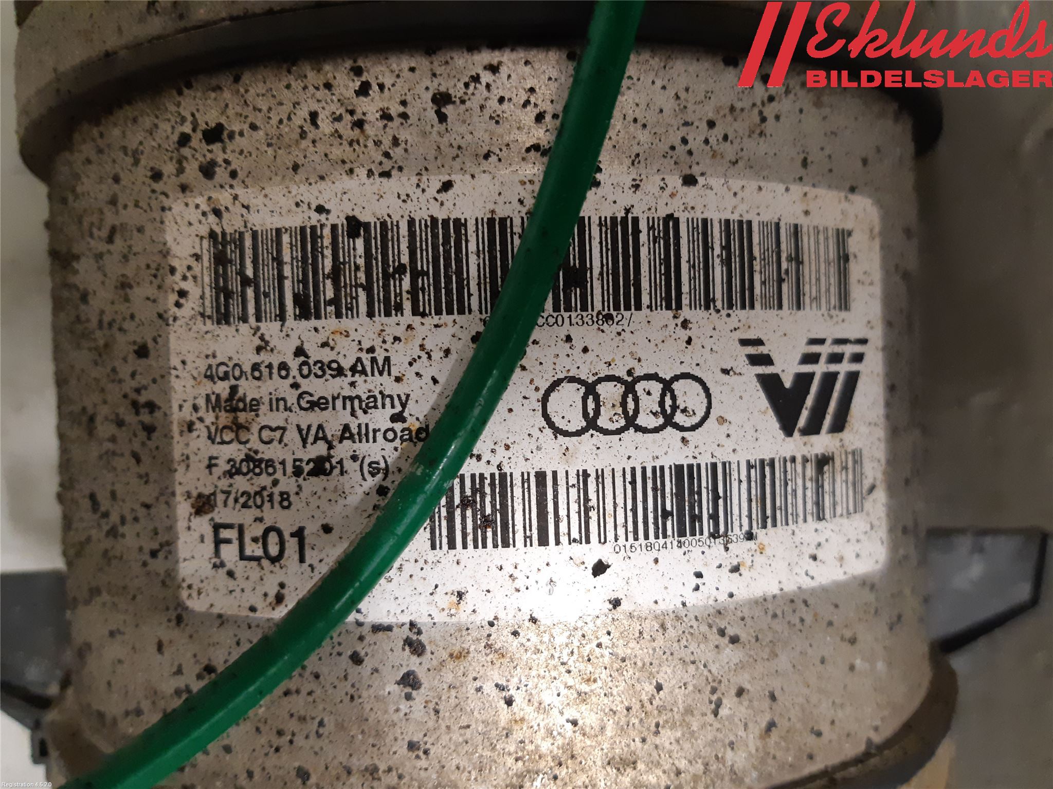 Audi A6 ALLROAD 12-18 Fjäderben Fram Höger