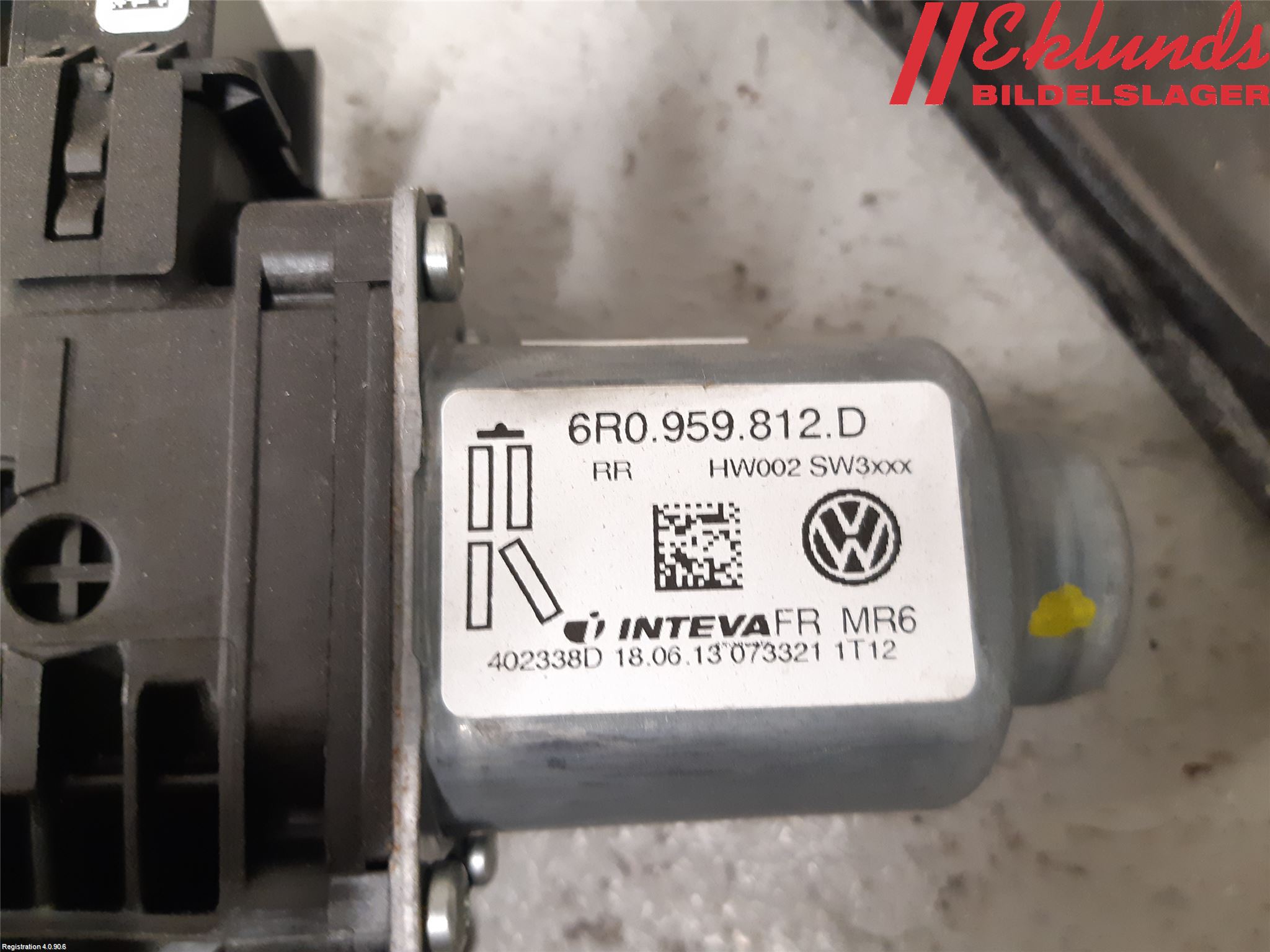 Volkswagen VW AMAROK 2H 10-22 Fönsterhiss El Kompl