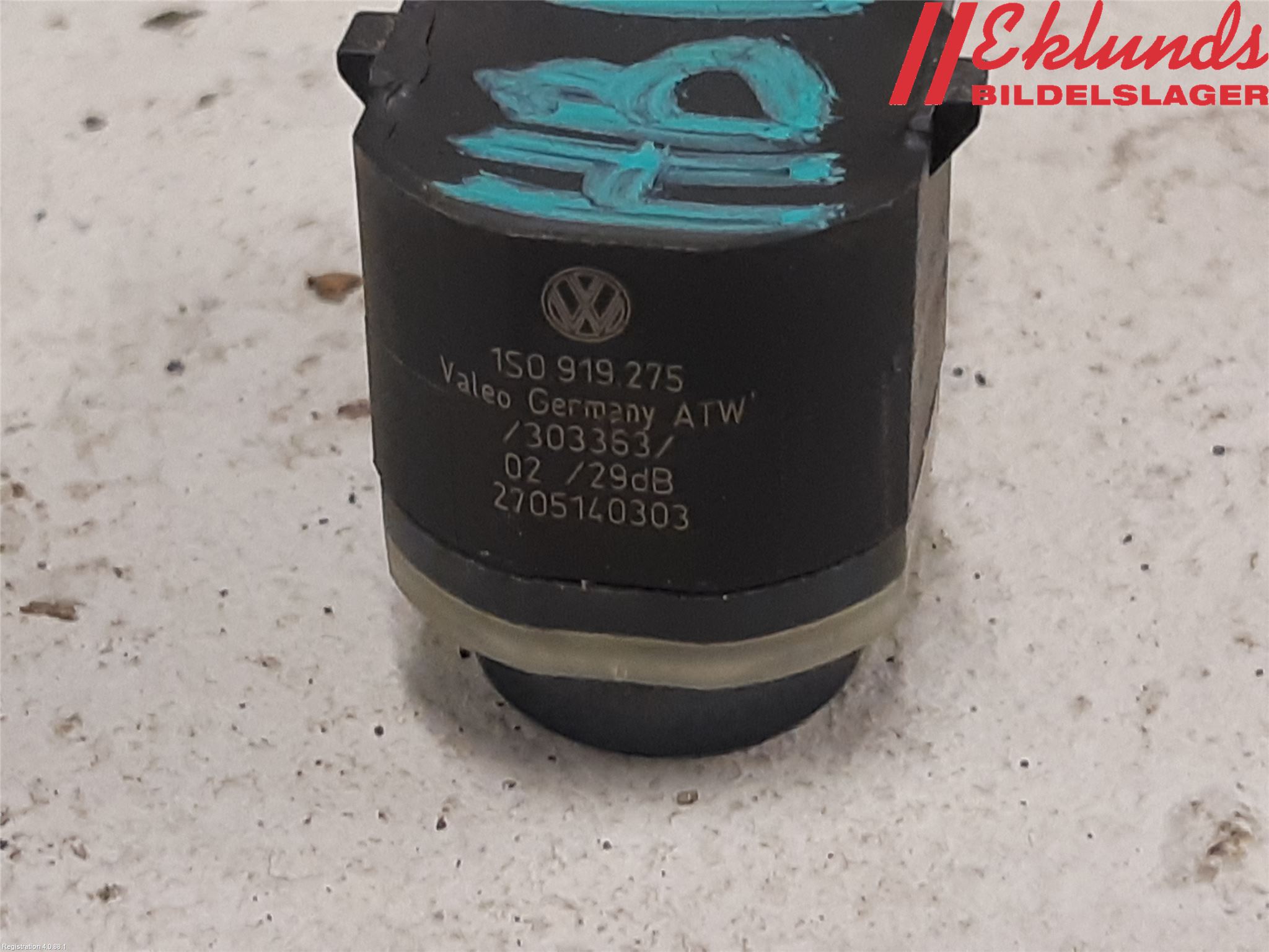 Skoda FABIA 07-14 Parkeringshjälp Backsensor