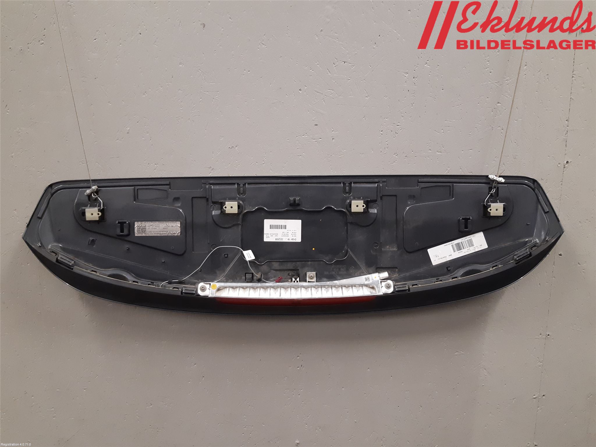 BMW 3 F30/F31/F80 12-19 Spoiler Baklucka
