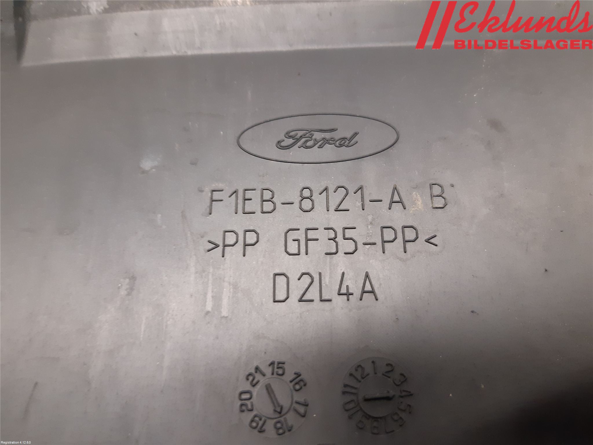 Ford FOCUS 15-18 Deflektor Plåt-Plast Kylning