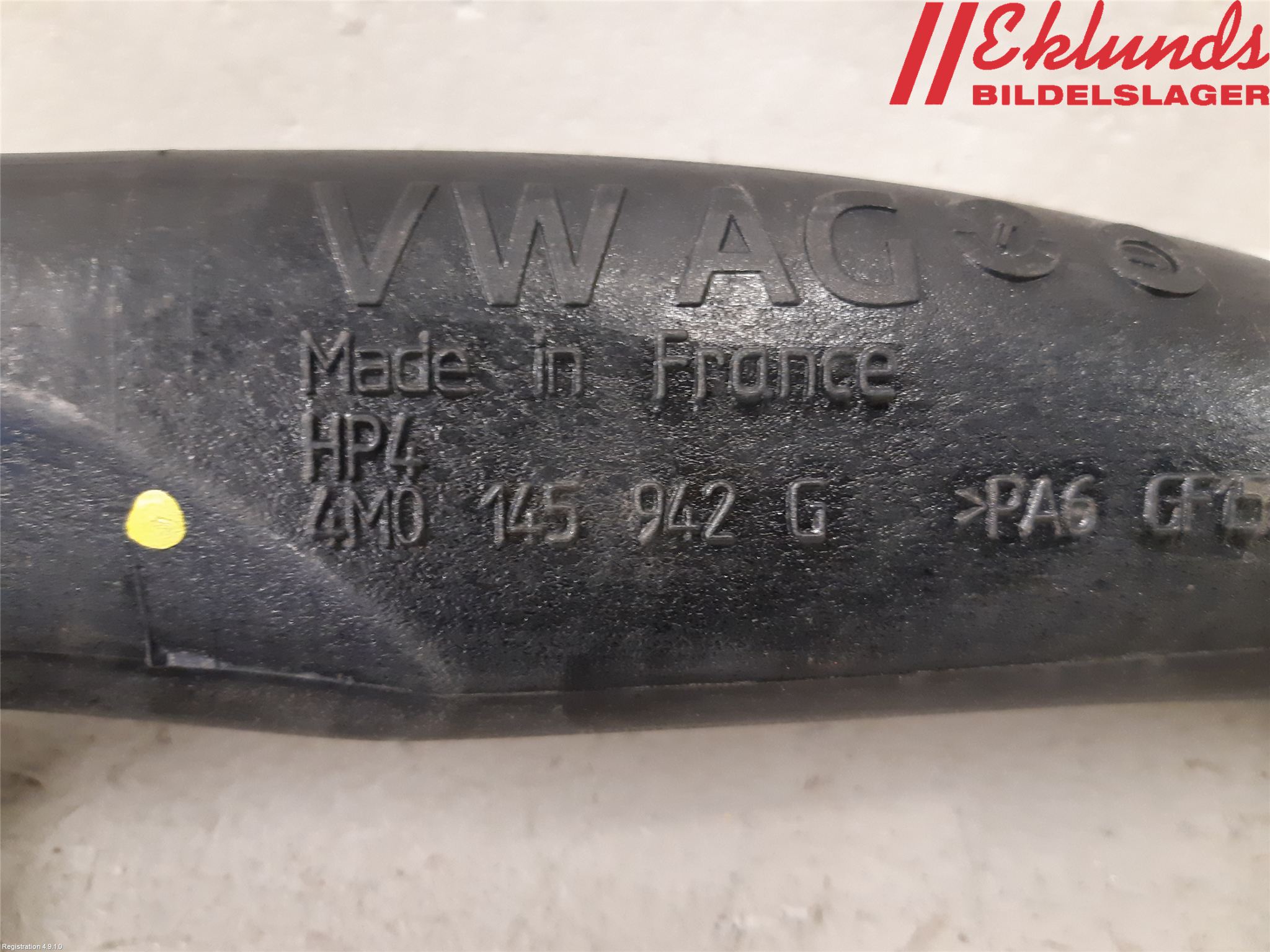 Audi Q7/SQ7 Laddluft-Intercoolerrör