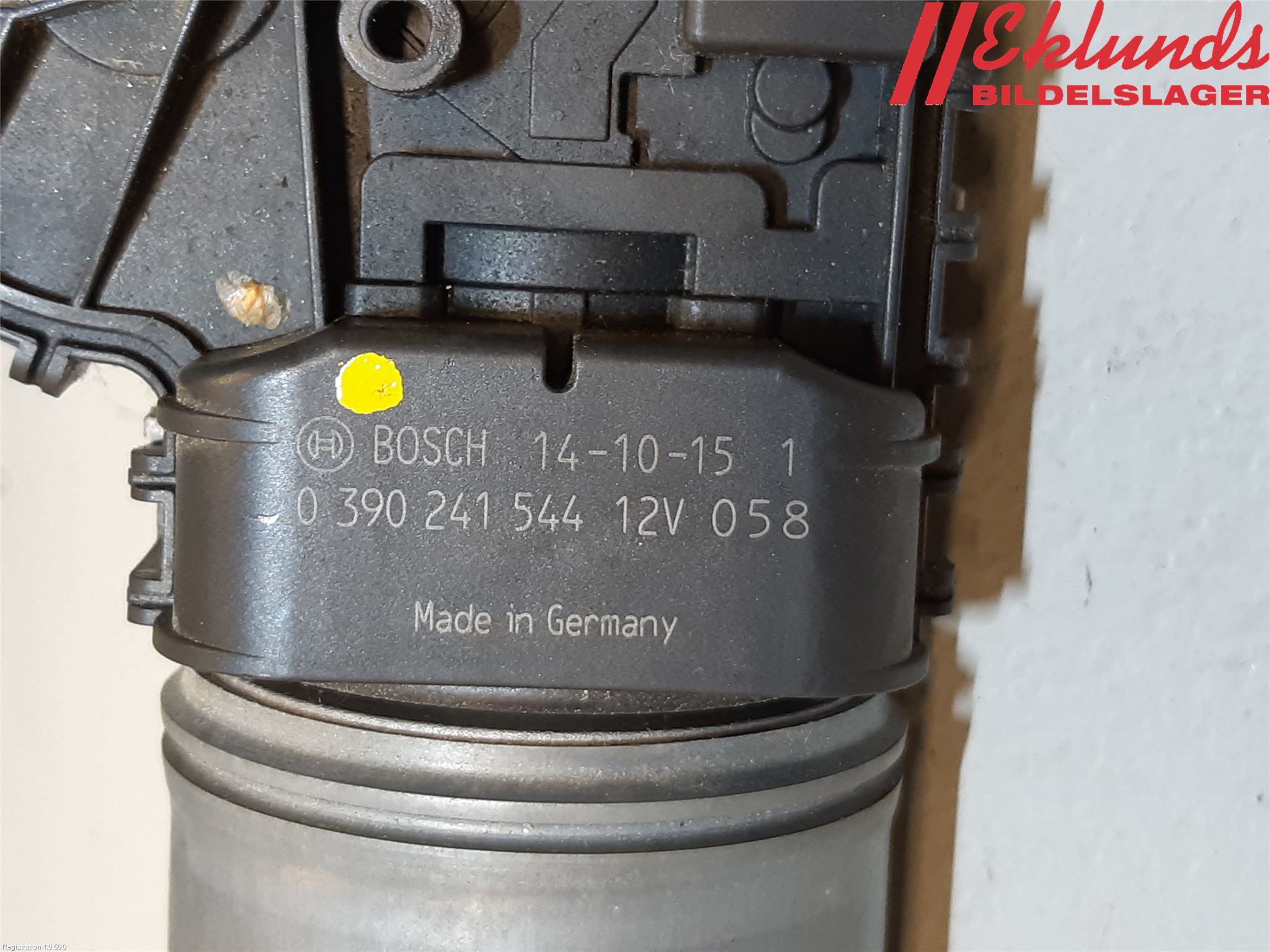 Dacia DUSTER 10-17 Torkarmotor Vindruta