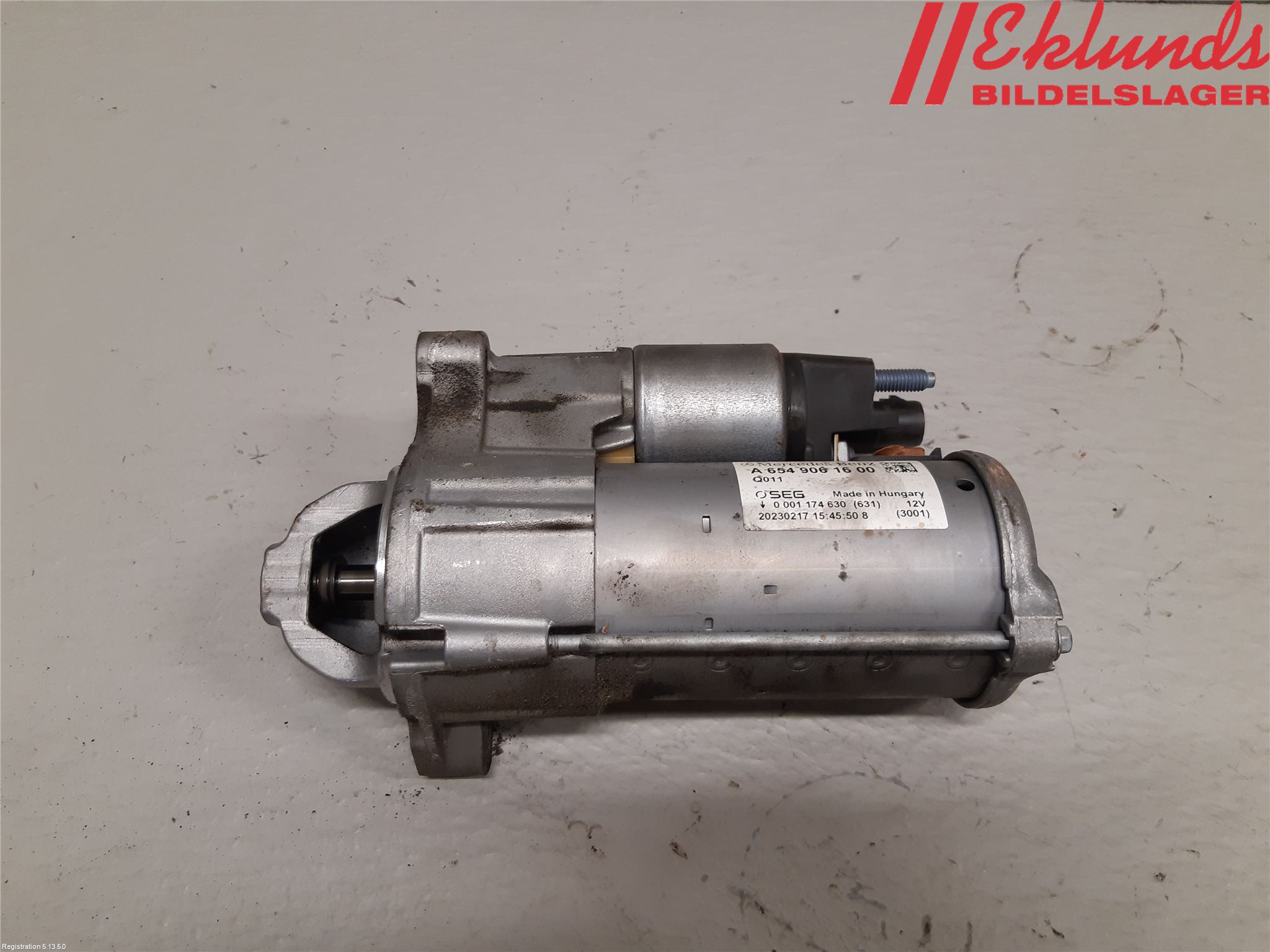 Mercedes-Benz MB SPRINTER (W907/W910) 19- Startmotor Diesel