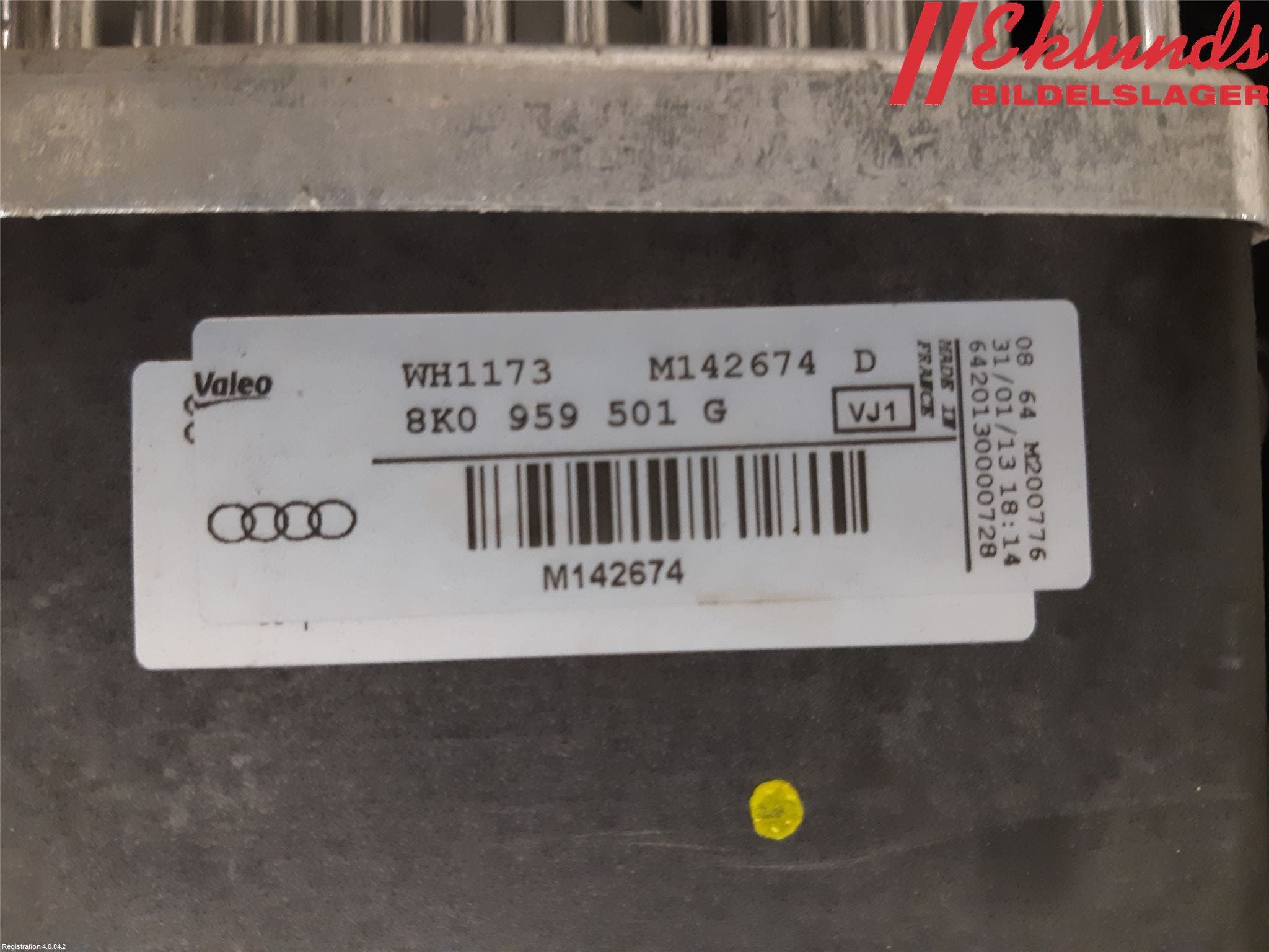 Audi A6/S6 4G 11-18 Kylfläkt El