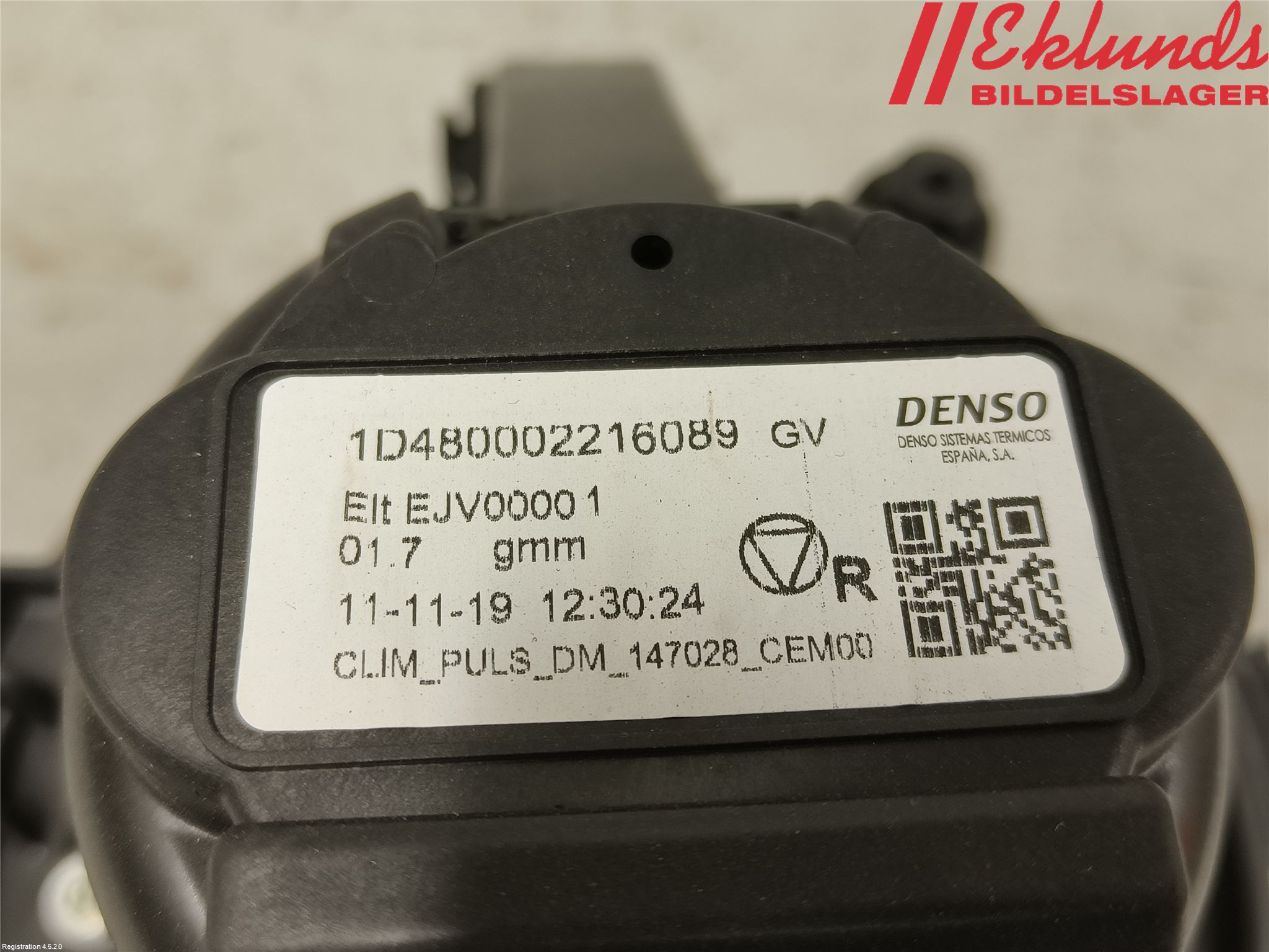 Opel VIVARO 20- Värmefläkt