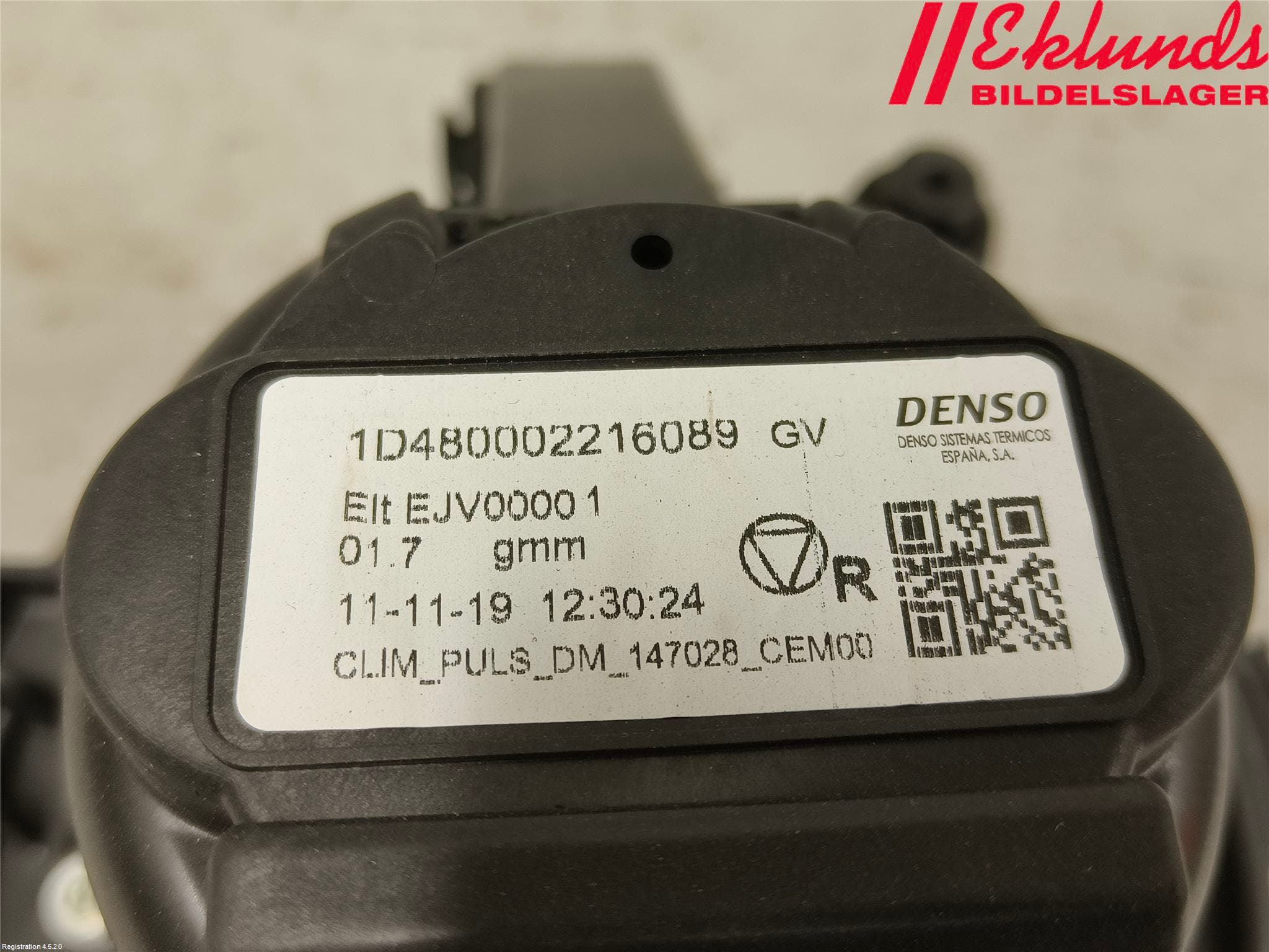 Opel VIVARO 20- Värmefläkt